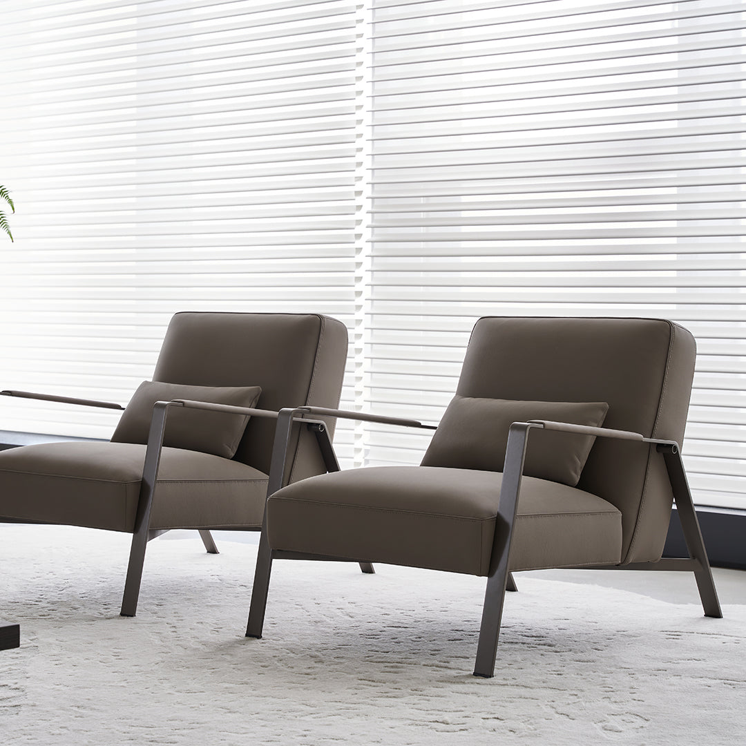 Pre-order 45 Days Delivery Nexus Lounge Chair AMF-DY218 -  Armchairs - ebarza Furniture UAE | Shop Modern Furniture in Abu Dhabi & Dubai - مفروشات ايبازرا في الامارات | تسوق اثاث عصري وديكورات مميزة في دبي وابوظبي