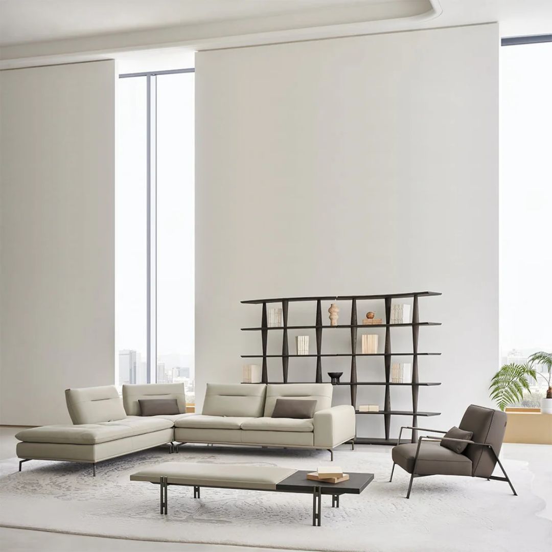Nexus Modular Sofa With Left Relaxed 2-Seater Without Arm - AMF-S180 ex -  Sofas - ebarza Furniture UAE | Shop Modern Furniture in Abu Dhabi & Dubai - مفروشات ايبازرا في الامارات | تسوق اثاث عصري وديكورات مميزة في دبي وابوظبي