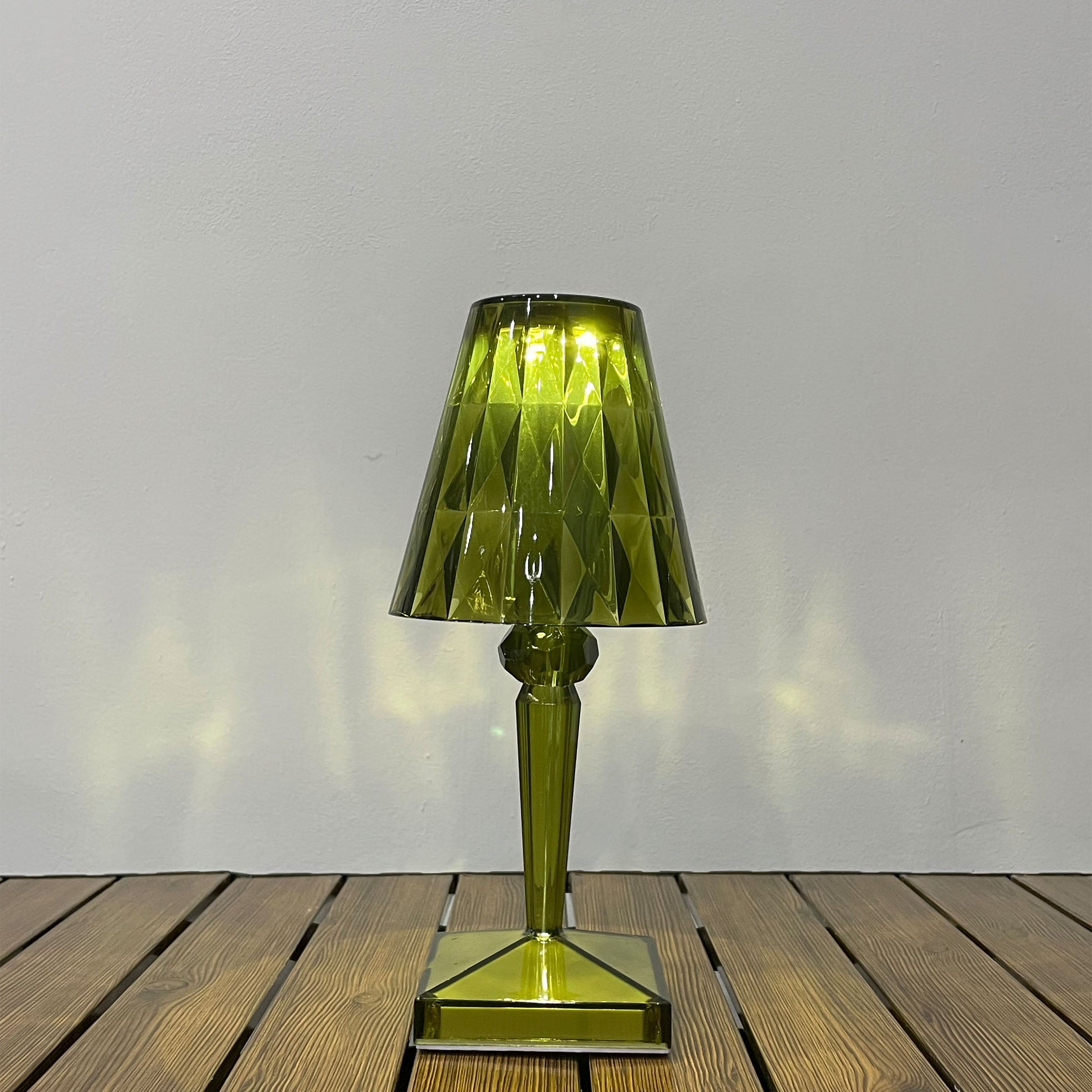 Pre-order 75 Days Delivery Night Light Green Table Lamp  HTD-INL78515 GR -  Desk\table Lamps - ebarza Furniture UAE | Shop Modern Furniture in Abu Dhabi & Dubai - مفروشات ايبازرا في الامارات | تسوق اثاث عصري وديكورات مميزة في دبي وابوظبي