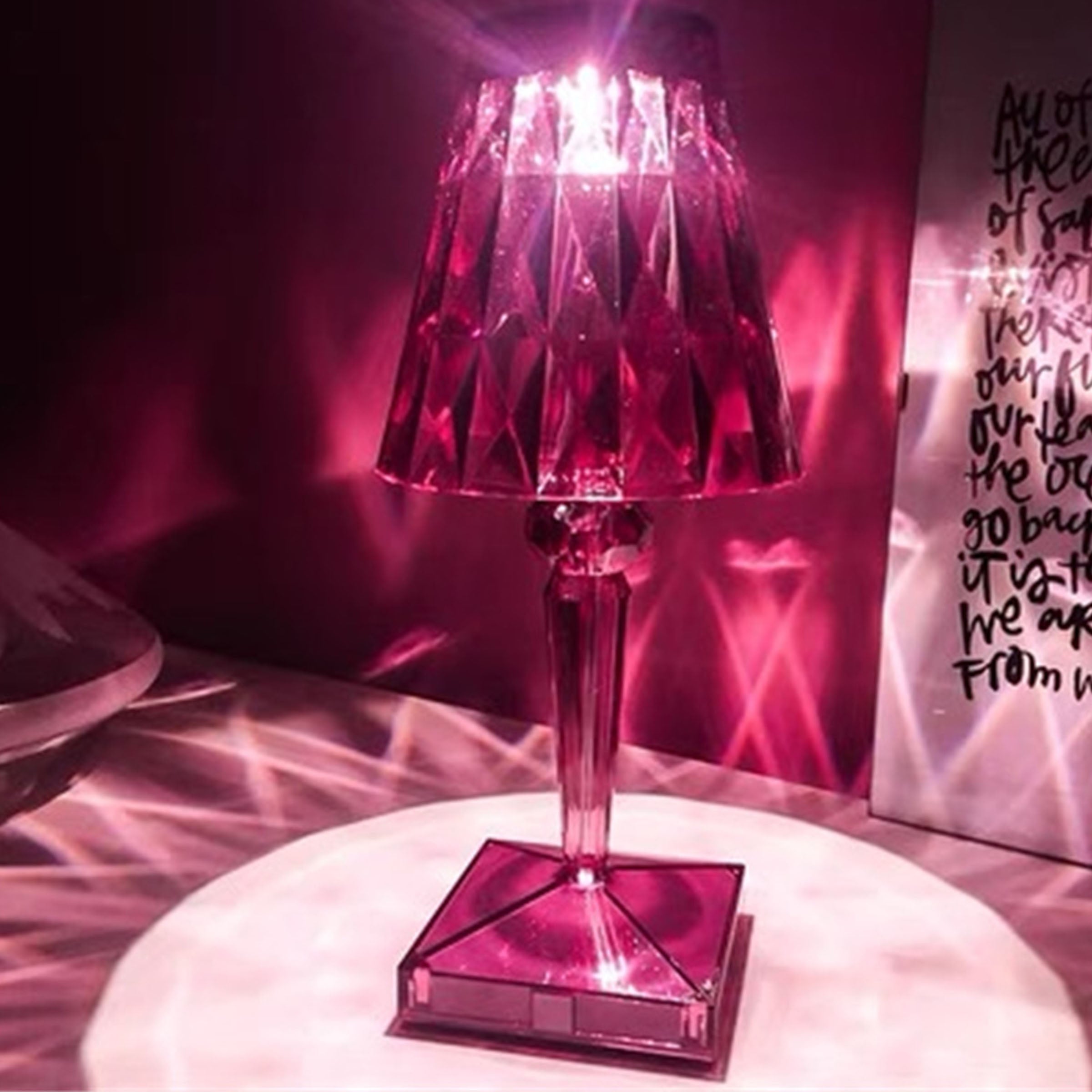 Night Light Purple Table lamp  HTD-INL78515 PURPLE -  Desk\table Lamps - ebarza Furniture UAE | Shop Modern Furniture in Abu Dhabi & Dubai - مفروشات ايبازرا في الامارات | تسوق اثاث عصري وديكورات مميزة في دبي وابوظبي
