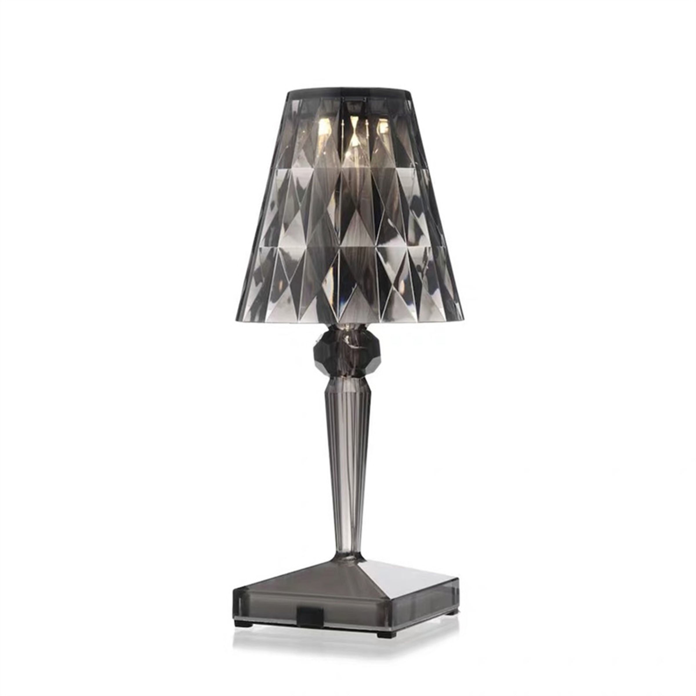 Night Light Smoke Black Table Lamp HTD-INL78515 BLCK -  Desk\table Lamps - ebarza Furniture UAE | Shop Modern Furniture in Abu Dhabi & Dubai - مفروشات ايبازرا في الامارات | تسوق اثاث عصري وديكورات مميزة في دبي وابوظبي