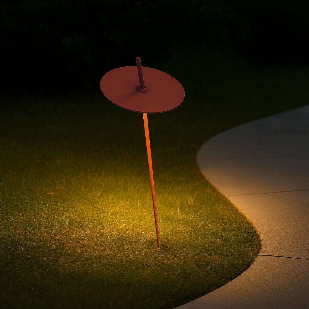 Priky Outdoor Lamp LWC574-B-Red -  Outdoor lightings - ebarza Furniture UAE | Shop Modern Furniture in Abu Dhabi & Dubai - مفروشات ايبازرا في الامارات | تسوق اثاث عصري وديكورات مميزة في دبي وابوظبي