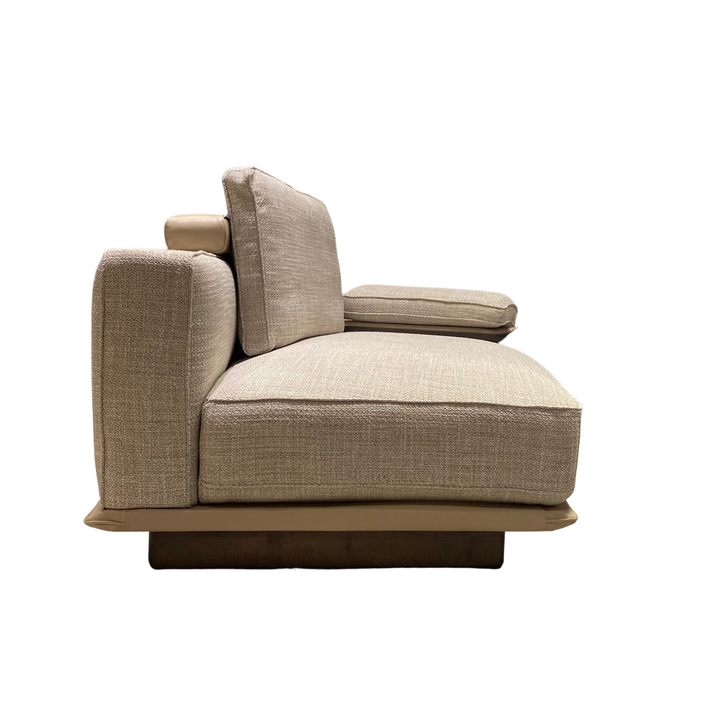Odeon C Module With Right Arm 160cm for Odeon Sofa OD-C-M001 -  Sofas - ebarza Furniture UAE | Shop Modern Furniture in Abu Dhabi & Dubai - مفروشات ايبازرا في الامارات | تسوق اثاث عصري وديكورات مميزة في دبي وابوظبي