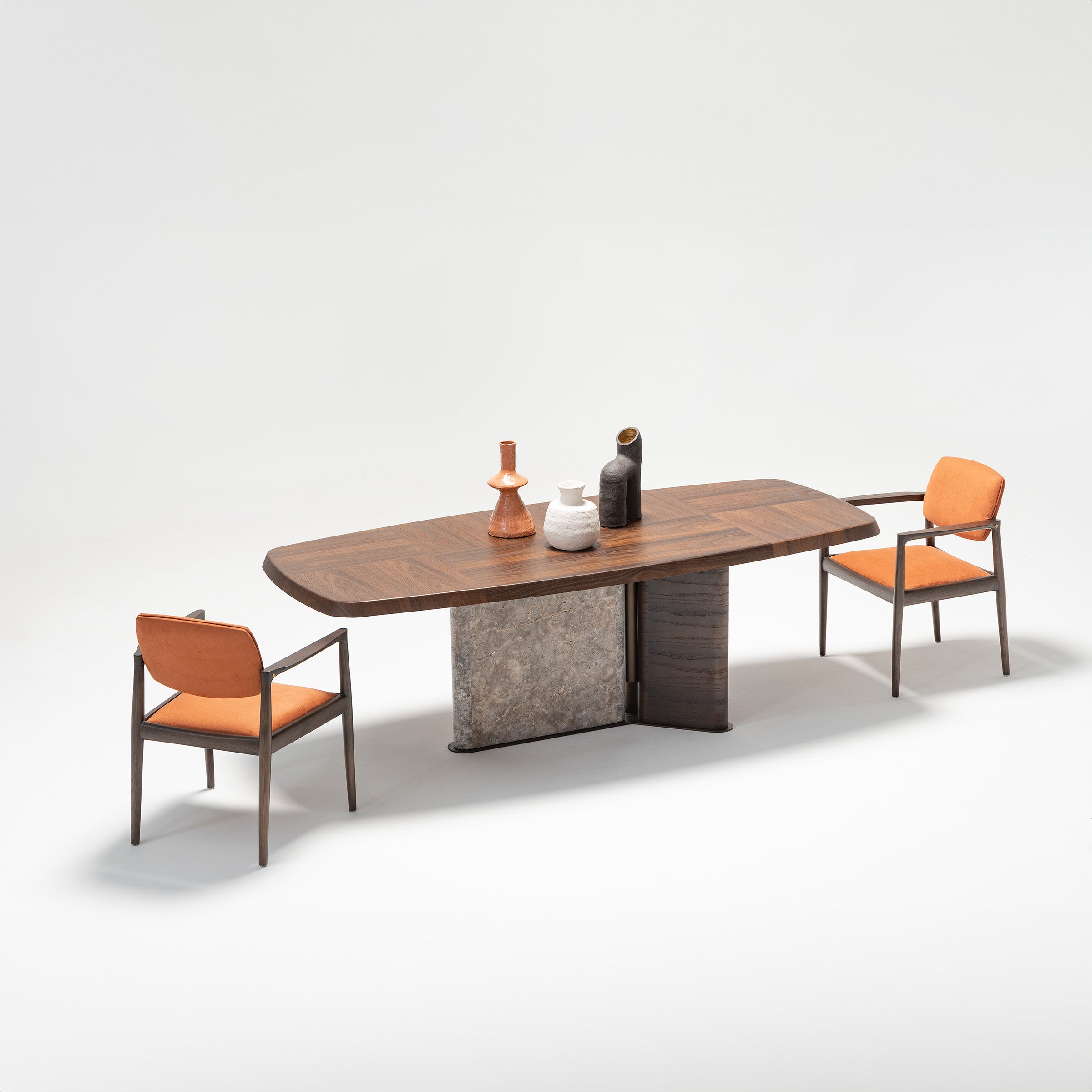 ODEON DINING TABLE 2.78 OD-DT-001 -  Dining Tables - ebarza Furniture UAE | Shop Modern Furniture in Abu Dhabi & Dubai - مفروشات ايبازرا في الامارات | تسوق اثاث عصري وديكورات مميزة في دبي وابوظبي