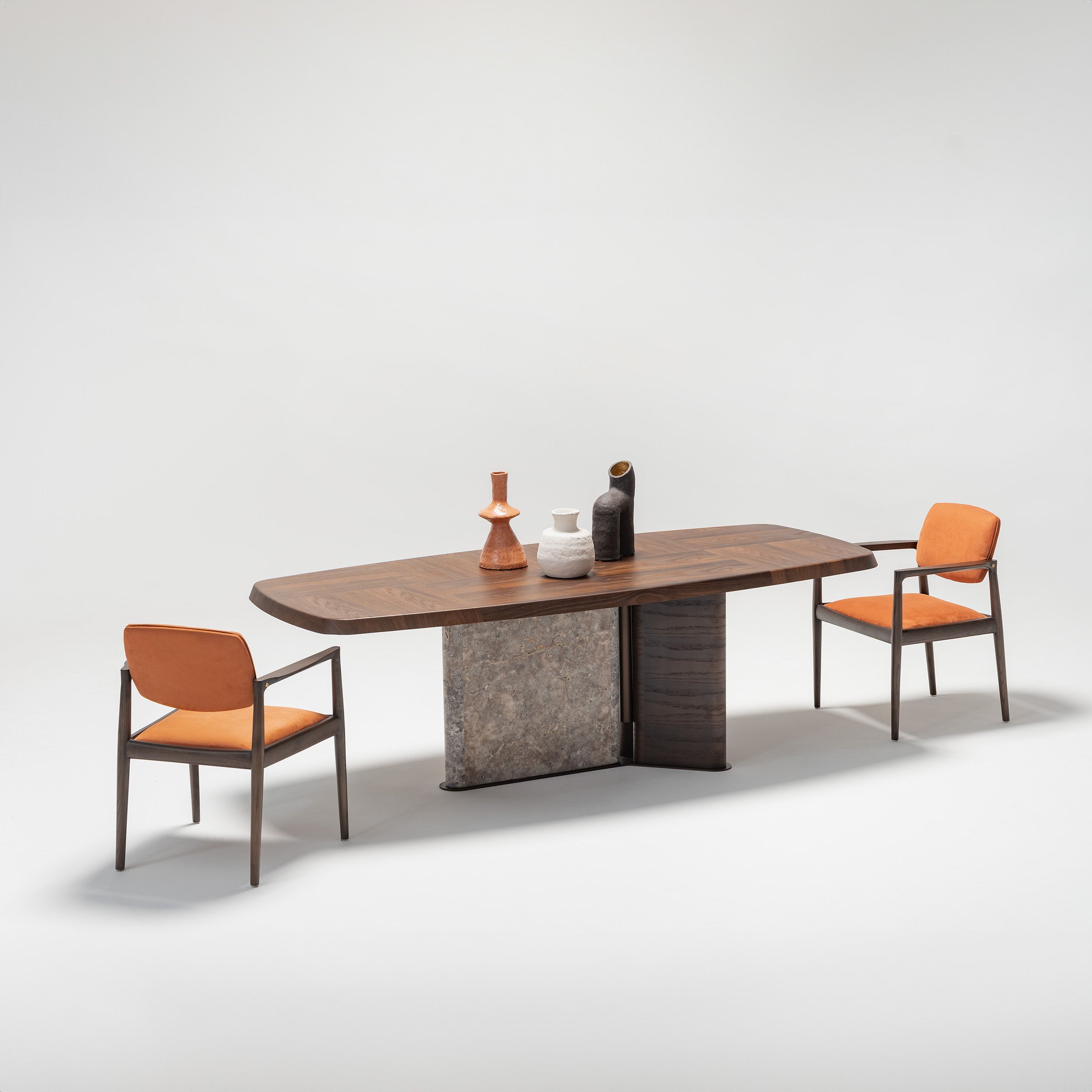 ODEON DINING TABLE 2.78 OD-DT-001 -  Dining Tables - ebarza Furniture UAE | Shop Modern Furniture in Abu Dhabi & Dubai - مفروشات ايبازرا في الامارات | تسوق اثاث عصري وديكورات مميزة في دبي وابوظبي