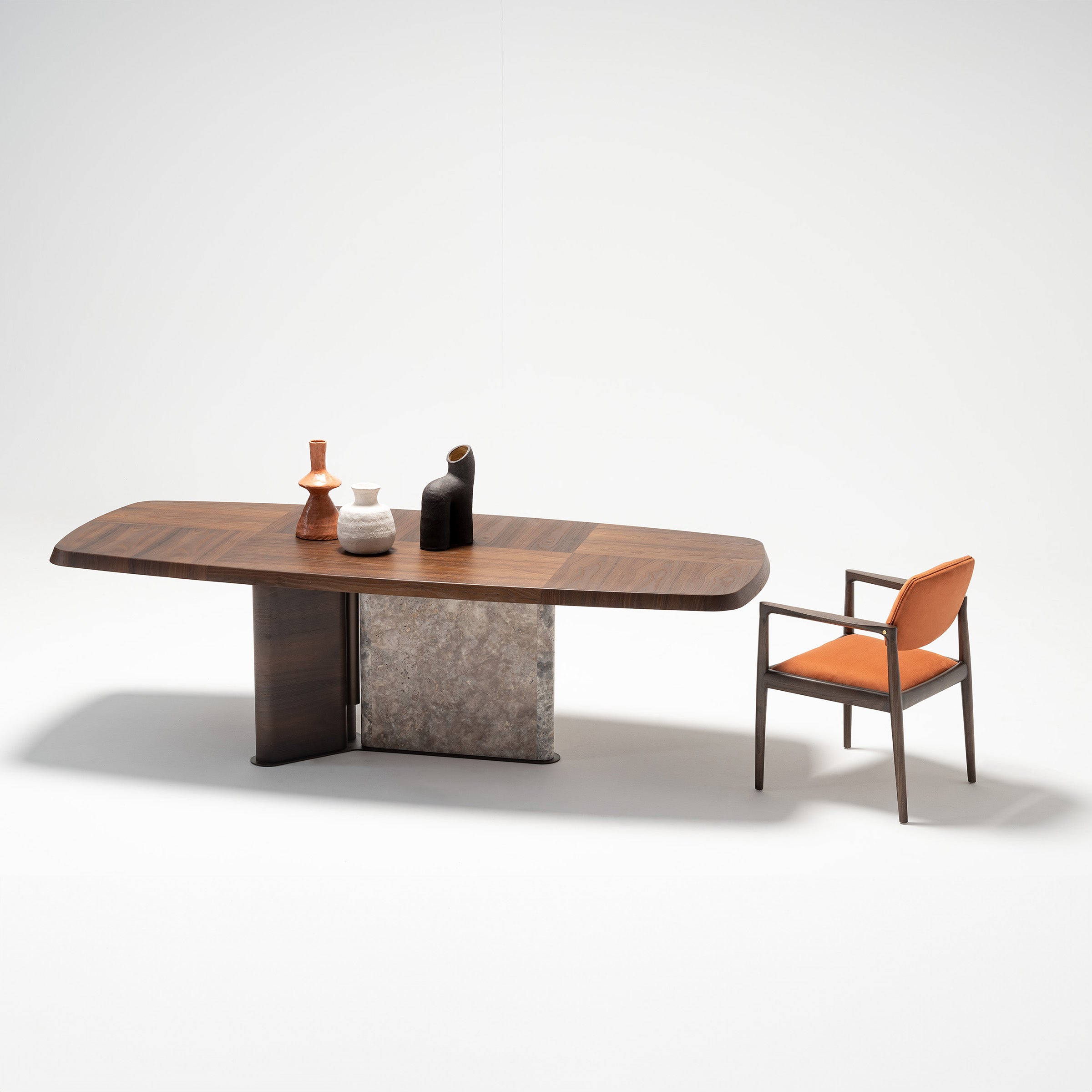 ODEON DINING TABLE 2.78 OD-DT-001 -  Dining Tables - ebarza Furniture UAE | Shop Modern Furniture in Abu Dhabi & Dubai - مفروشات ايبازرا في الامارات | تسوق اثاث عصري وديكورات مميزة في دبي وابوظبي