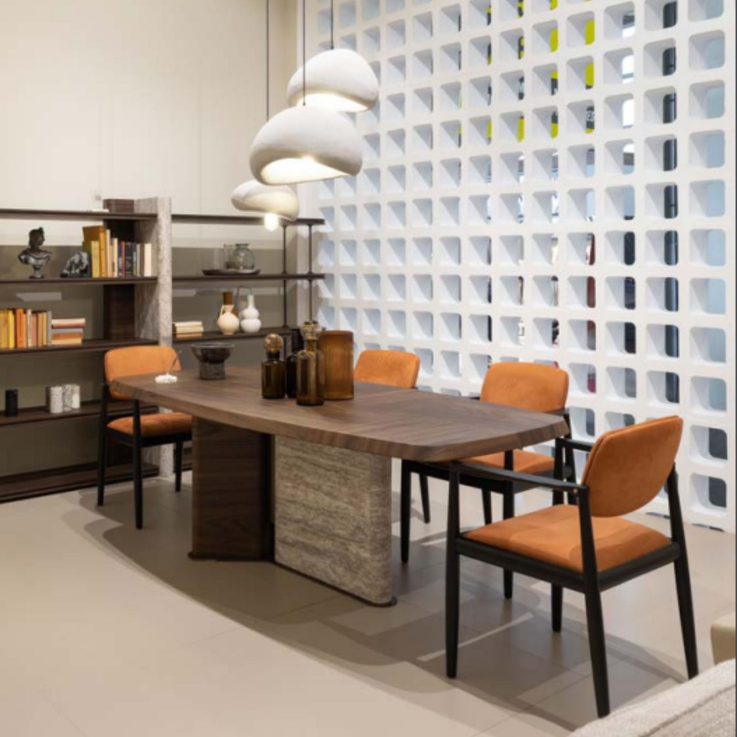 ODEON DINING TABLE 2.78 OD-DT-001 -  Dining Tables - ebarza Furniture UAE | Shop Modern Furniture in Abu Dhabi & Dubai - مفروشات ايبازرا في الامارات | تسوق اثاث عصري وديكورات مميزة في دبي وابوظبي