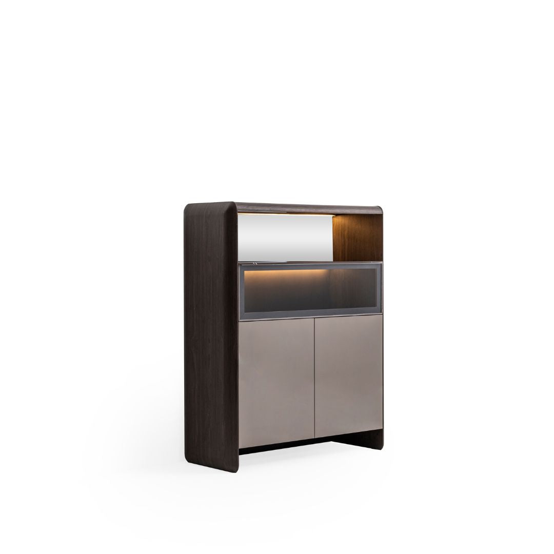 ORCA SHOWCASE CABINET MES-SHOWCASE003 -  Cabinets - ebarza Furniture UAE | Shop Modern Furniture in Abu Dhabi & Dubai - مفروشات ايبازرا في الامارات | تسوق اثاث عصري وديكورات مميزة في دبي وابوظبي
