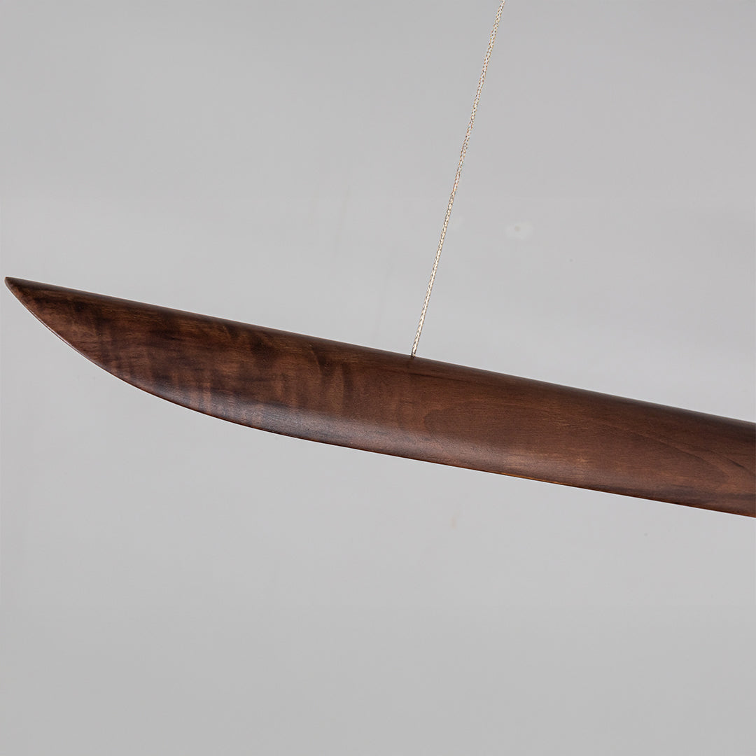 OakAura LED Linear Light Pendant Lamp - MYCP-WP-Walnut-1600 -  Pendant Lamps - ebarza Furniture UAE | Shop Modern Furniture in Abu Dhabi & Dubai - مفروشات ايبازرا في الامارات | تسوق اثاث عصري وديكورات مميزة في دبي وابوظبي