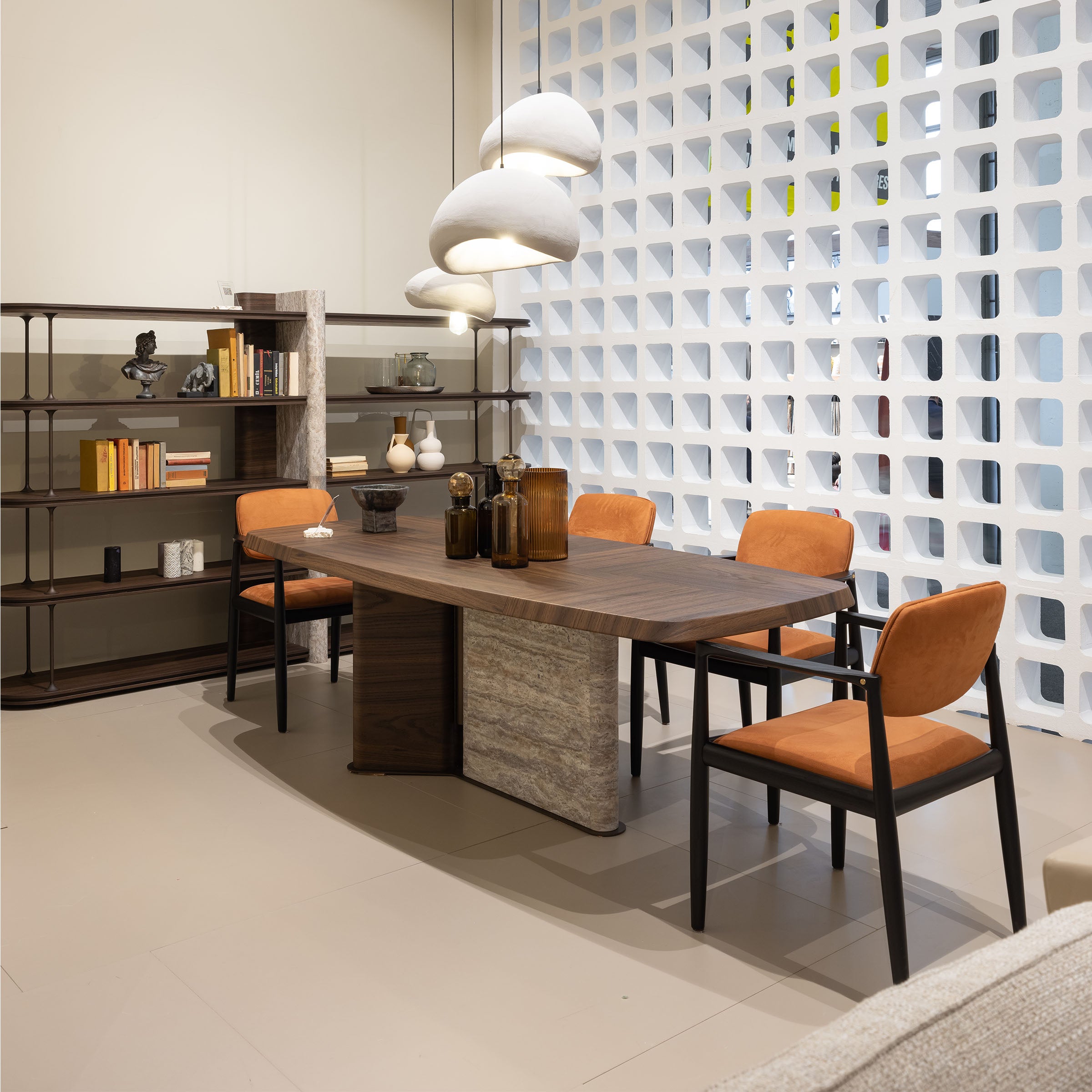 ODEON DINING TABLE 2.78 OD-DT-001 -  Dining Tables - ebarza Furniture UAE | Shop Modern Furniture in Abu Dhabi & Dubai - مفروشات ايبازرا في الامارات | تسوق اثاث عصري وديكورات مميزة في دبي وابوظبي