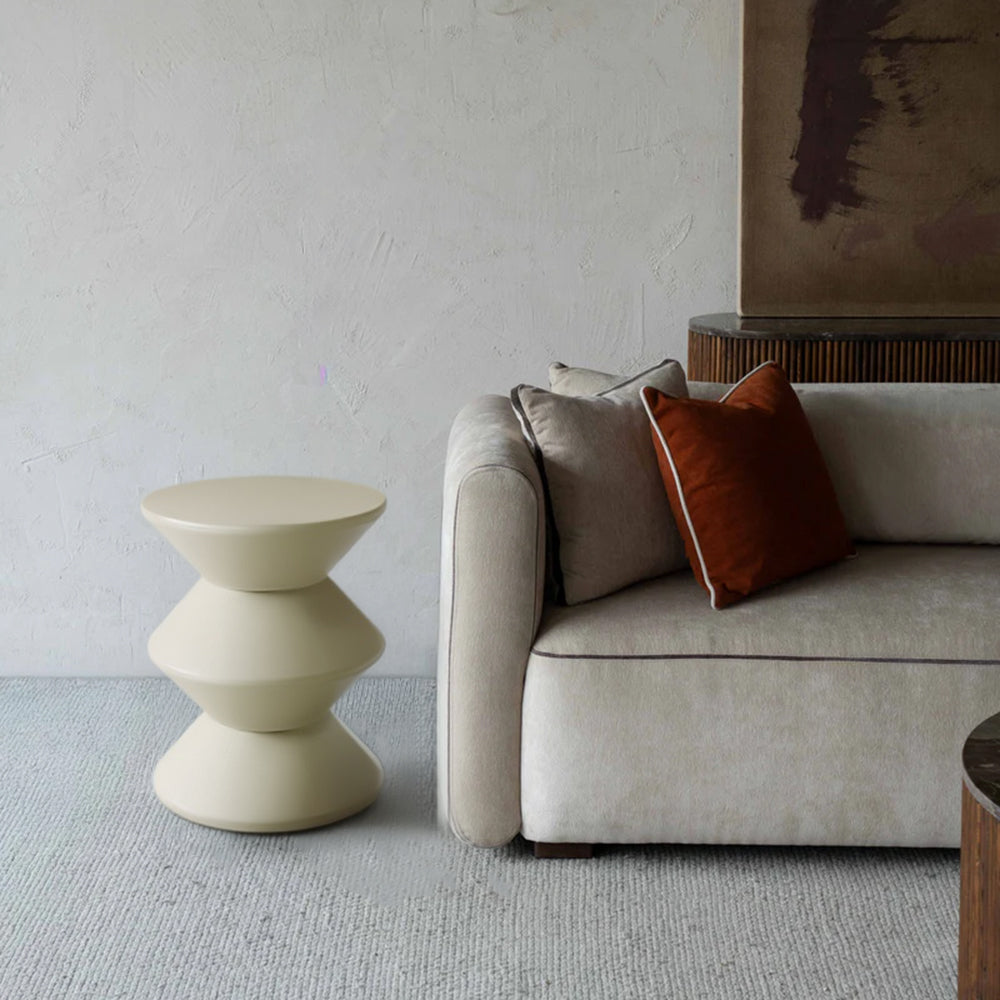 Side Table PC-176A/Off White -  Side Tables - ebarza Furniture UAE | Shop Modern Furniture in Abu Dhabi & Dubai - مفروشات ايبازرا في الامارات | تسوق اثاث عصري وديكورات مميزة في دبي وابوظبي