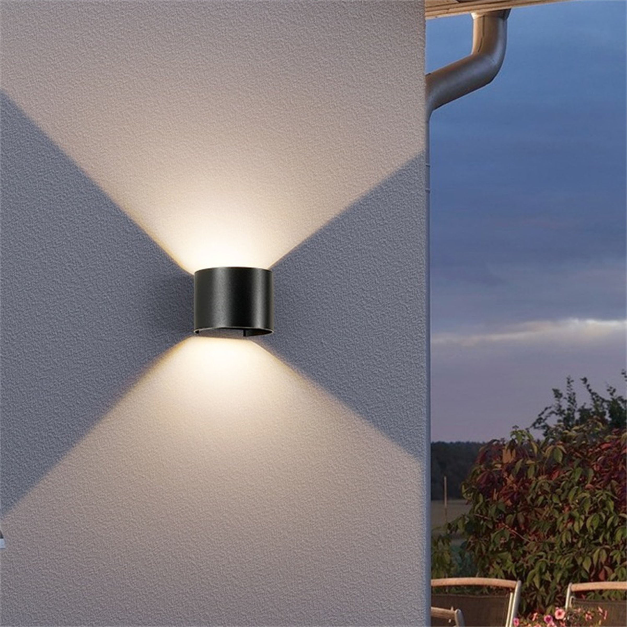 Outdoor LED Wall Light HTD-K-2310 -  Outdoor lightings - ebarza Furniture UAE | Shop Modern Furniture in Abu Dhabi & Dubai - مفروشات ايبازرا في الامارات | تسوق اثاث عصري وديكورات مميزة في دبي وابوظبي