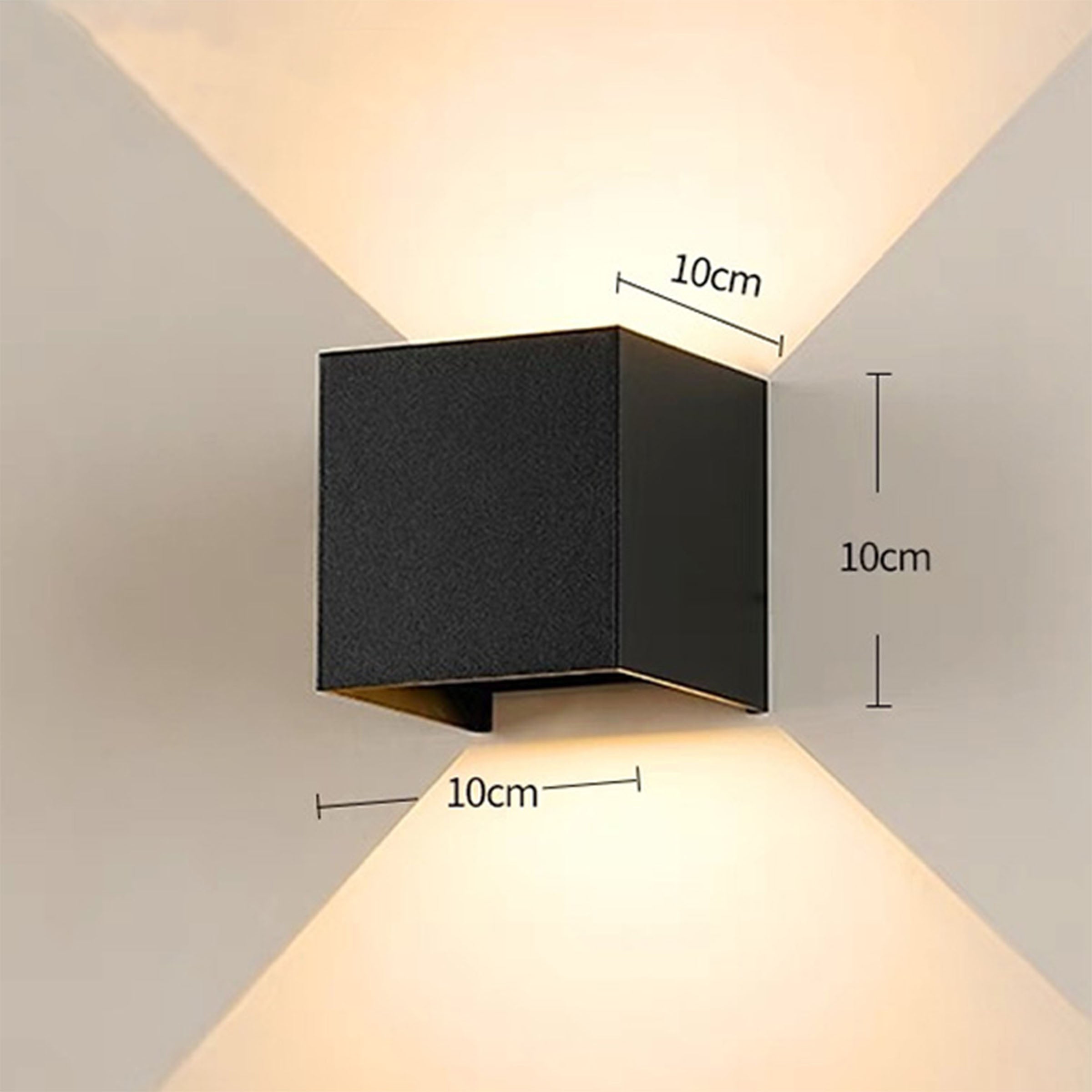 Outdoor LED Wall Light HTD-K2312 -  Outdoor lightings - ebarza Furniture UAE | Shop Modern Furniture in Abu Dhabi & Dubai - مفروشات ايبازرا في الامارات | تسوق اثاث عصري وديكورات مميزة في دبي وابوظبي