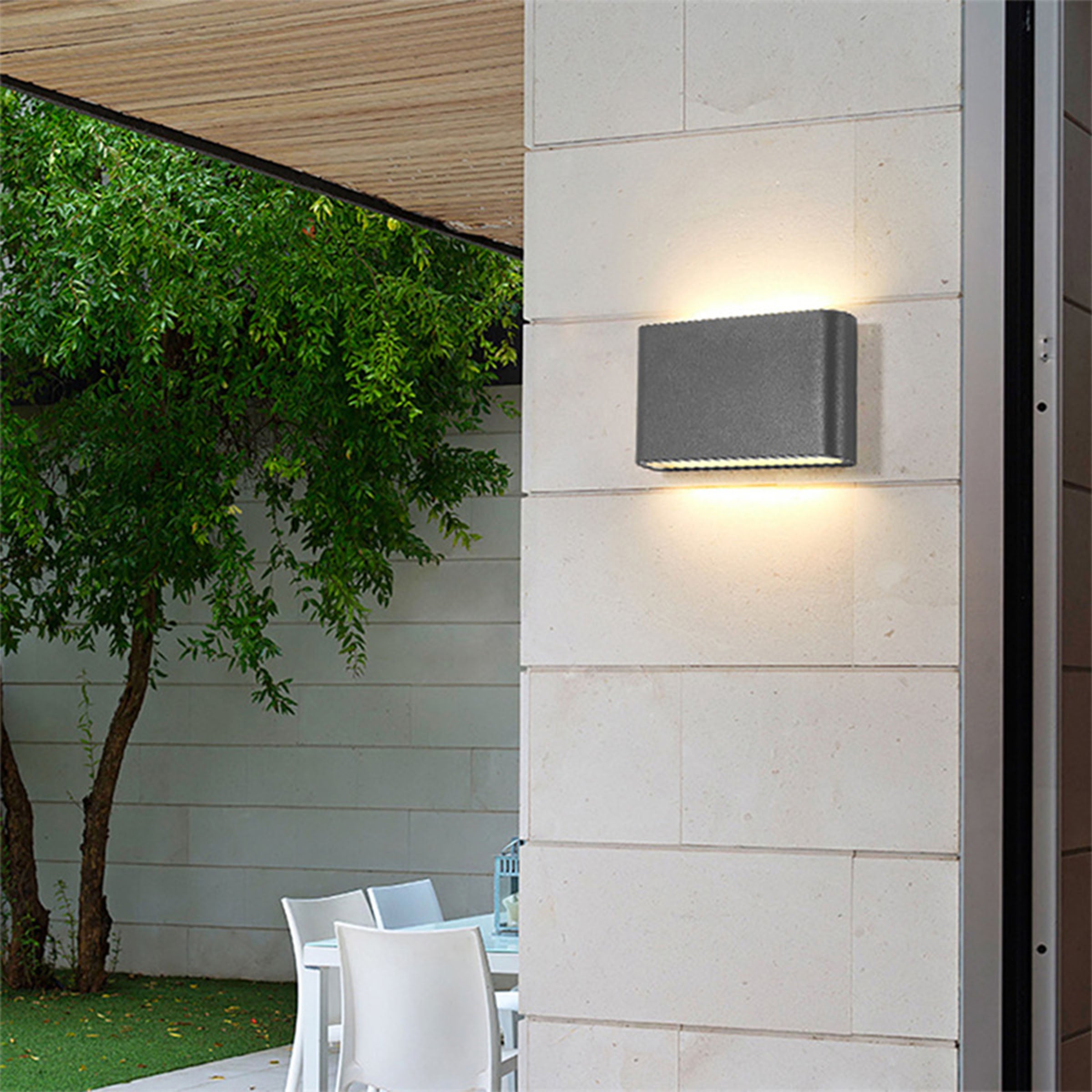 Pre-order 75 Days Delivery Outdoor Wall Light HTD-K2309 -  Outdoor lightings - ebarza Furniture UAE | Shop Modern Furniture in Abu Dhabi & Dubai - مفروشات ايبازرا في الامارات | تسوق اثاث عصري وديكورات مميزة في دبي وابوظبي