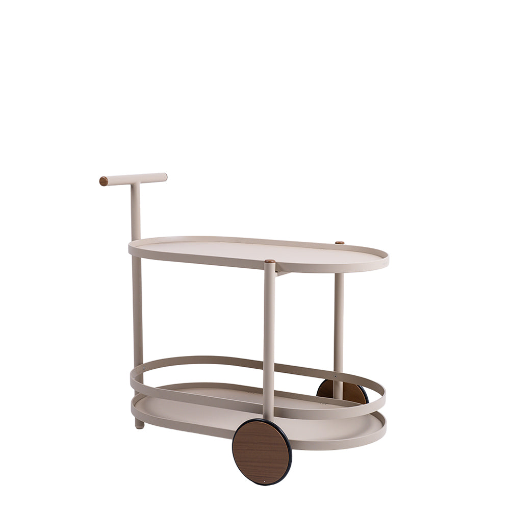 PIPE BAR CART KT8503N42ALU -  Trolley - ebarza Furniture UAE | Shop Modern Furniture in Abu Dhabi & Dubai - مفروشات ايبازرا في الامارات | تسوق اثاث عصري وديكورات مميزة في دبي وابوظبي