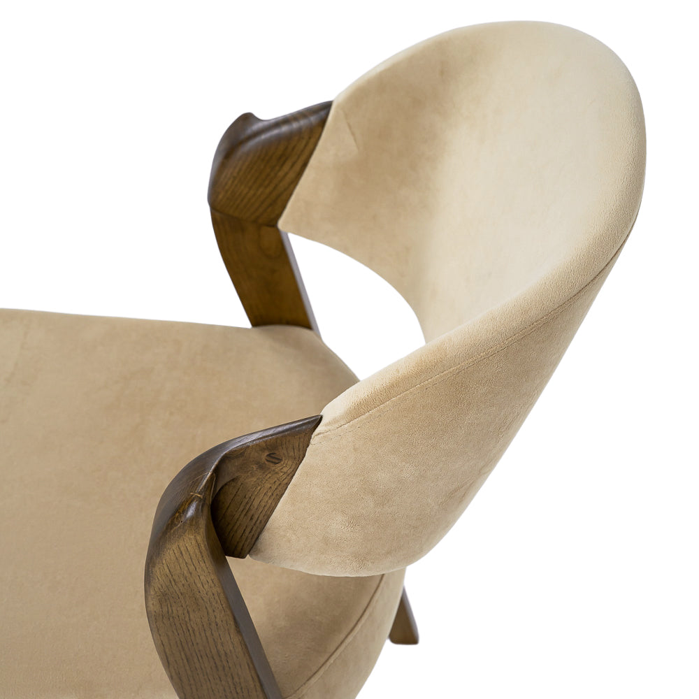 Pandora Solid Ash Wood Chair - Pand01 -  Chairs - ebarza Furniture UAE | Shop Modern Furniture in Abu Dhabi & Dubai - مفروشات ايبازرا في الامارات | تسوق اثاث عصري وديكورات مميزة في دبي وابوظبي
