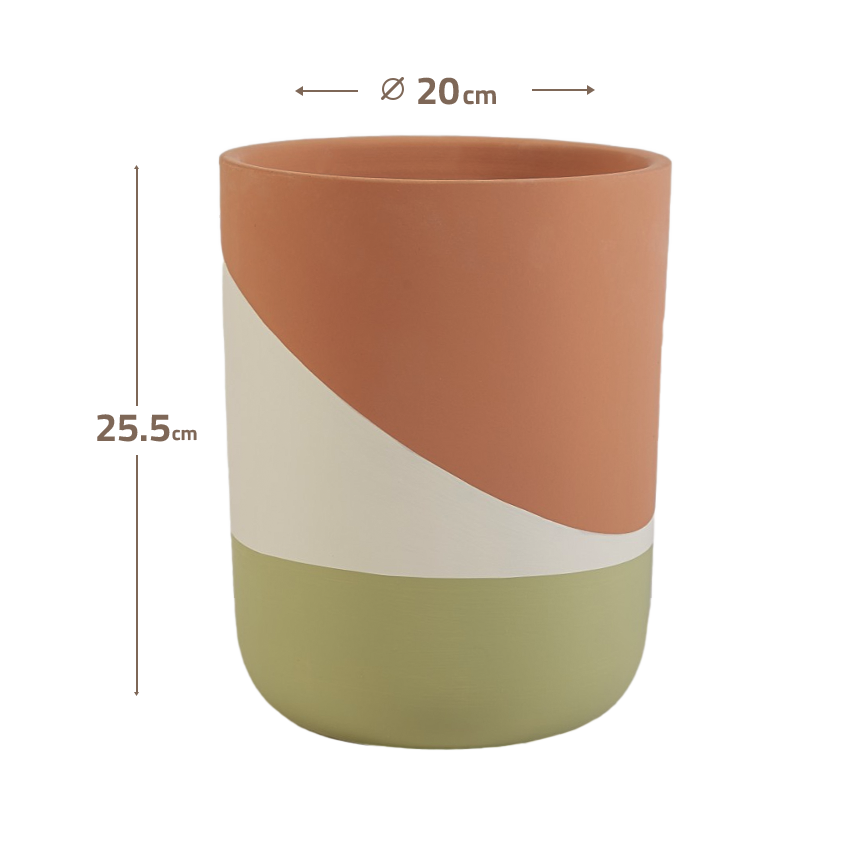 Terracotta Dream Outdoor/Indoor Planter Box TEWEGR  8080C-4 -  Planter Boxes - ebarza Furniture UAE | Shop Modern Furniture in Abu Dhabi & Dubai - مفروشات ايبازرا في الامارات | تسوق اثاث عصري وديكورات مميزة في دبي وابوظبي