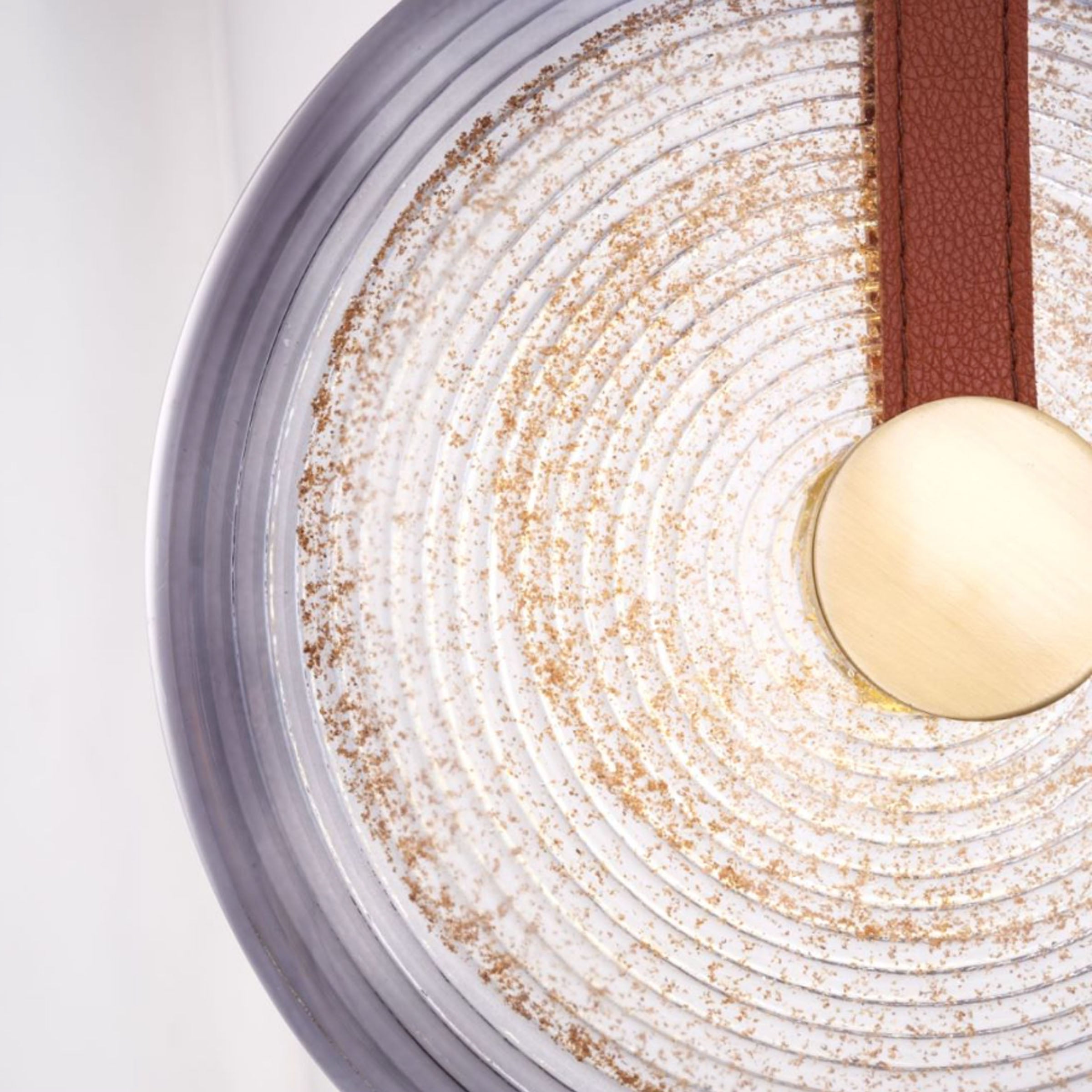 Pre-order 35 Days Delivery Aqua Gem Pendant Lamp Orange Leather Dia25CM CY-DD-1048-30 -  Pendant Lamps - ebarza Furniture UAE | Shop Modern Furniture in Abu Dhabi & Dubai - مفروشات ايبازرا في الامارات | تسوق اثاث عصري وديكورات مميزة في دبي وابوظبي