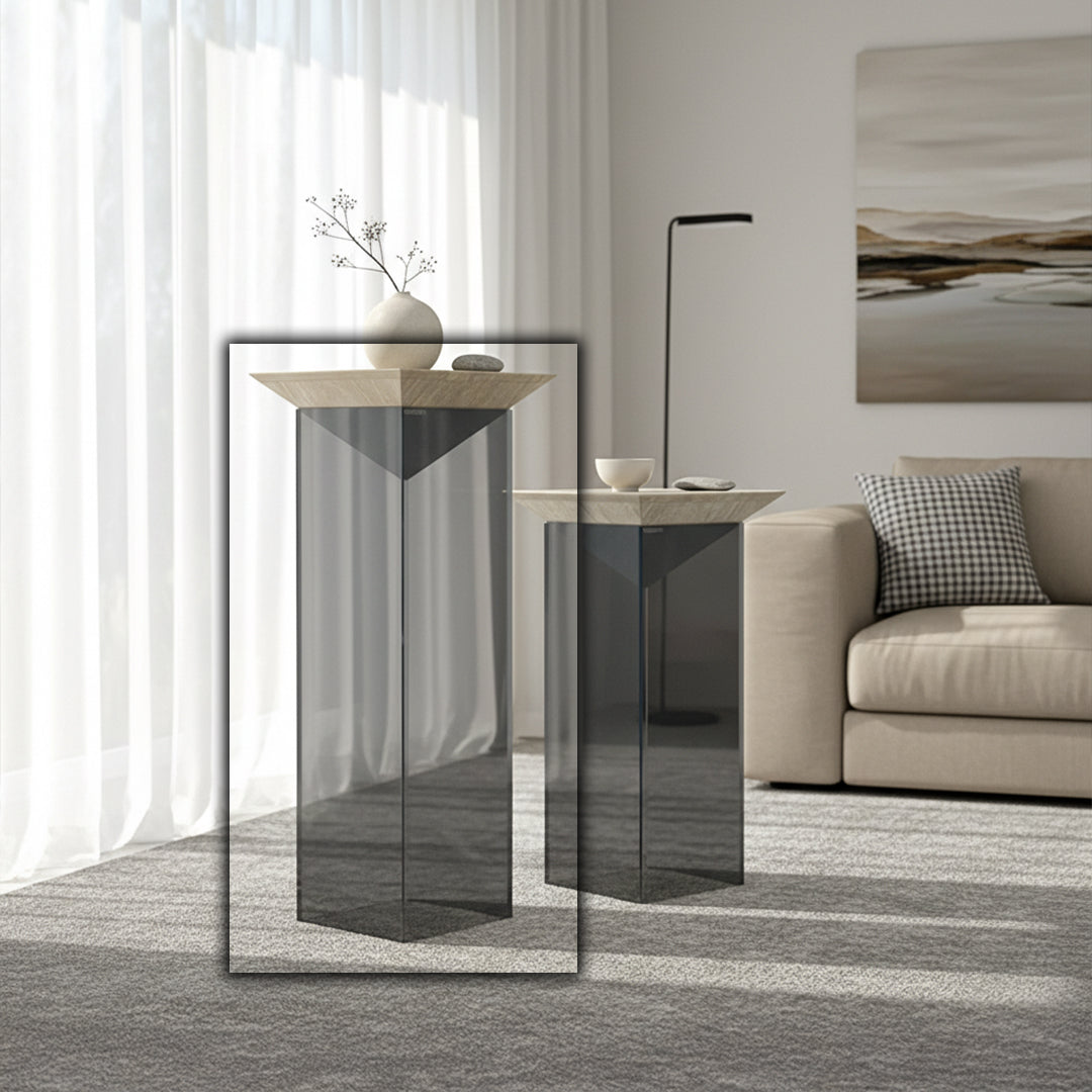 Pre-order 25 Days Delivery - Lilt Side Table - JK-P06 - Tall