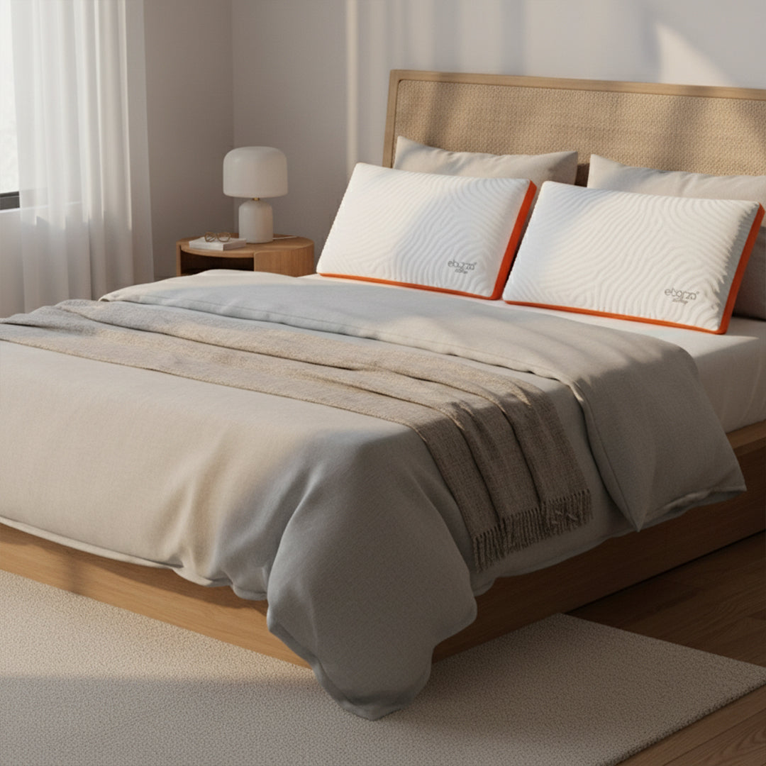 Pre-order 15 Days Delivery 45*70cm ebarza CuSleep Memory Pillow Z20250930-Copper -  Cushions - ebarza Furniture UAE | Shop Modern Furniture in Abu Dhabi & Dubai - مفروشات ايبازرا في الامارات | تسوق اثاث عصري وديكورات مميزة في دبي وابوظبي