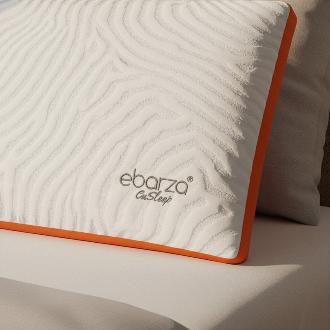 Pre-order 15 Days Delivery 45*70cm ebarza CuSleep Memory Pillow Z20250930-Copper -  Cushions - ebarza Furniture UAE | Shop Modern Furniture in Abu Dhabi & Dubai - مفروشات ايبازرا في الامارات | تسوق اثاث عصري وديكورات مميزة في دبي وابوظبي