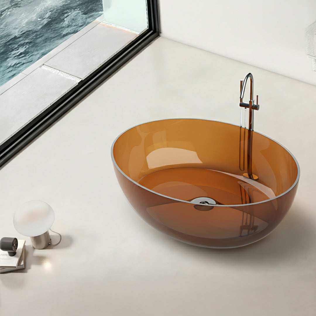 Pre-order 90 Days Delivery Bathtub With Faucet - SNT1063 -  Bathtub - ebarza Furniture UAE | Shop Modern Furniture in Abu Dhabi & Dubai - مفروشات ايبازرا في الامارات | تسوق اثاث عصري وديكورات مميزة في دبي وابوظبي