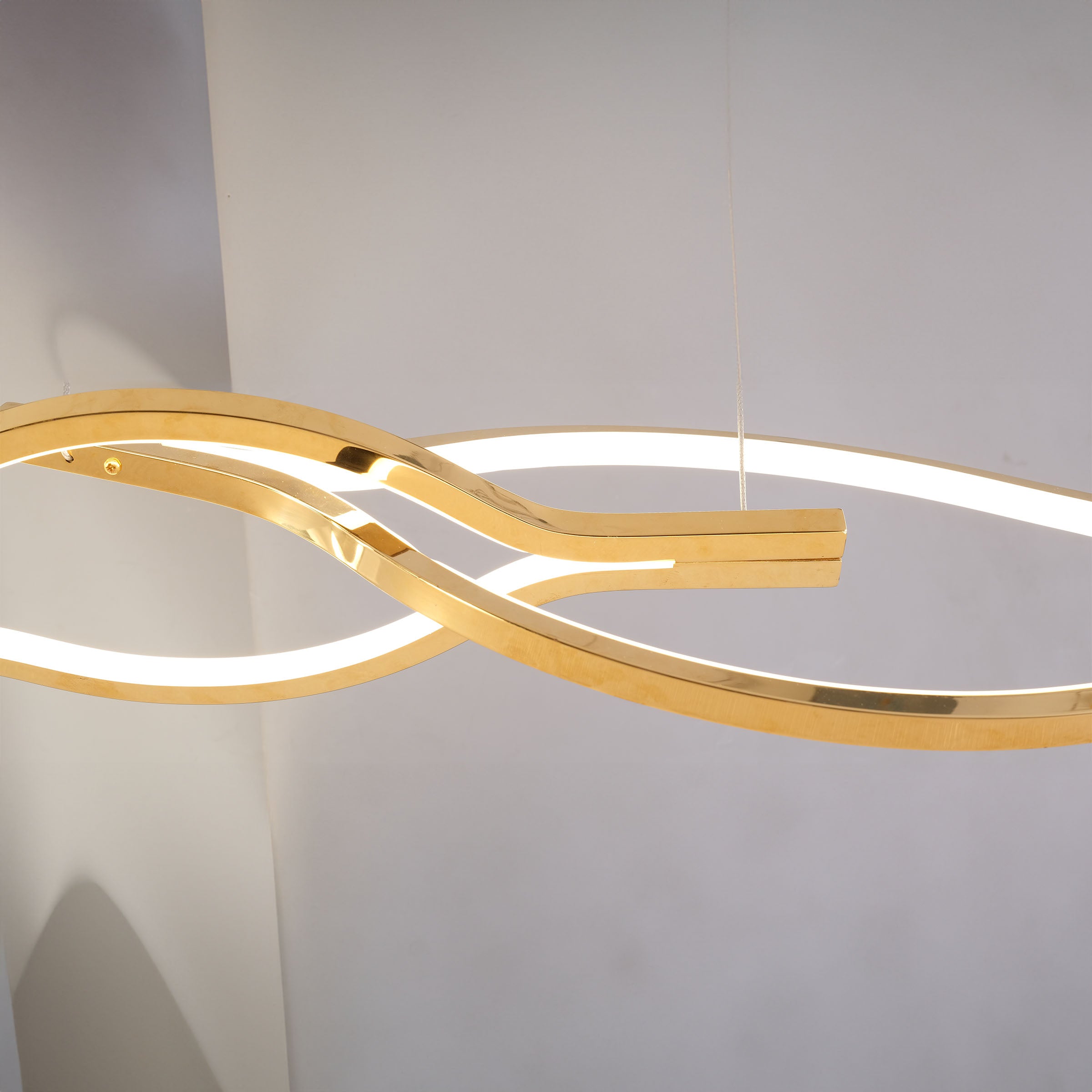 Pre-order 75 Days Delivery Infinity Orbit Stainless Steel Pendant Lamp CY-DD-1045 -  Pendant Lamps - ebarza Furniture UAE | Shop Modern Furniture in Abu Dhabi & Dubai - مفروشات ايبازرا في الامارات | تسوق اثاث عصري وديكورات مميزة في دبي وابوظبي