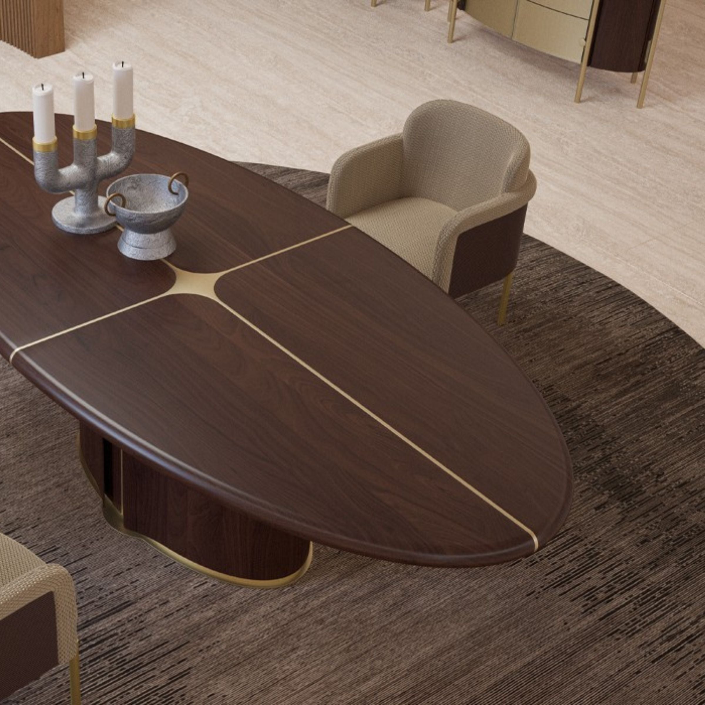 Vega Sideboard 268cm KONVEG001 -  Sideboards - ebarza Furniture UAE | Shop Modern Furniture in Abu Dhabi & Dubai - مفروشات ايبازرا في الامارات | تسوق اثاث عصري وديكورات مميزة في دبي وابوظبي