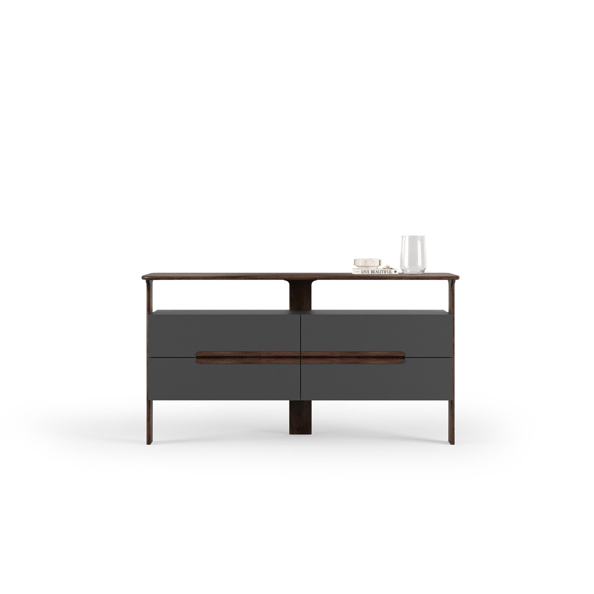 As Is - Lova Dresser & Mirror YOLVA-DM -  DISPLAY ITEM - ebarza Furniture UAE | Shop Modern Furniture in Abu Dhabi & Dubai - مفروشات ايبازرا في الامارات | تسوق اثاث عصري وديكورات مميزة في دبي وابوظبي