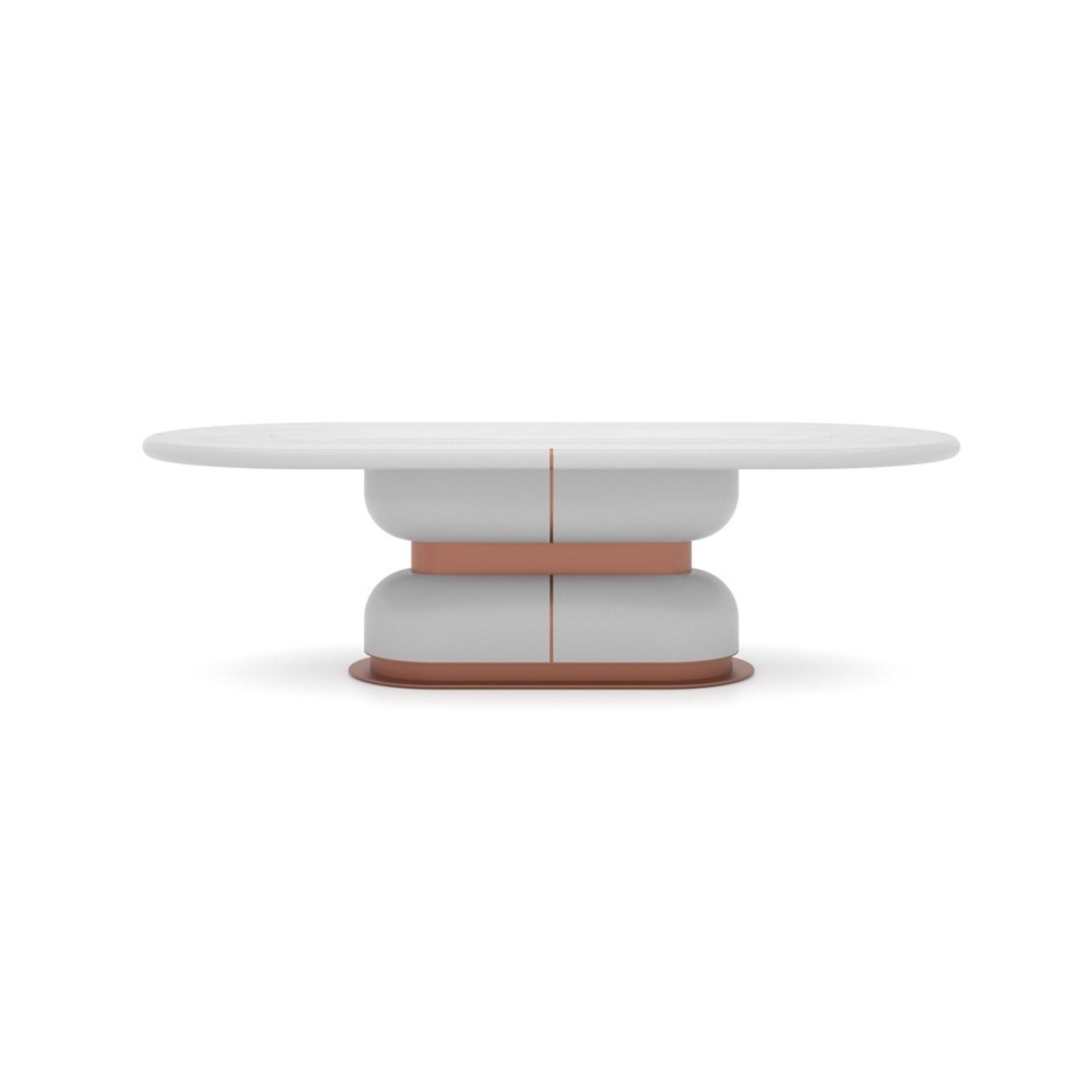 Display Item - Tulip Dining Table 260*120 CM MASTLP001-YAS -  DISPLAY ITEM - ebarza Furniture UAE | Shop Modern Furniture in Abu Dhabi & Dubai - مفروشات ايبازرا في الامارات | تسوق اثاث عصري وديكورات مميزة في دبي وابوظبي