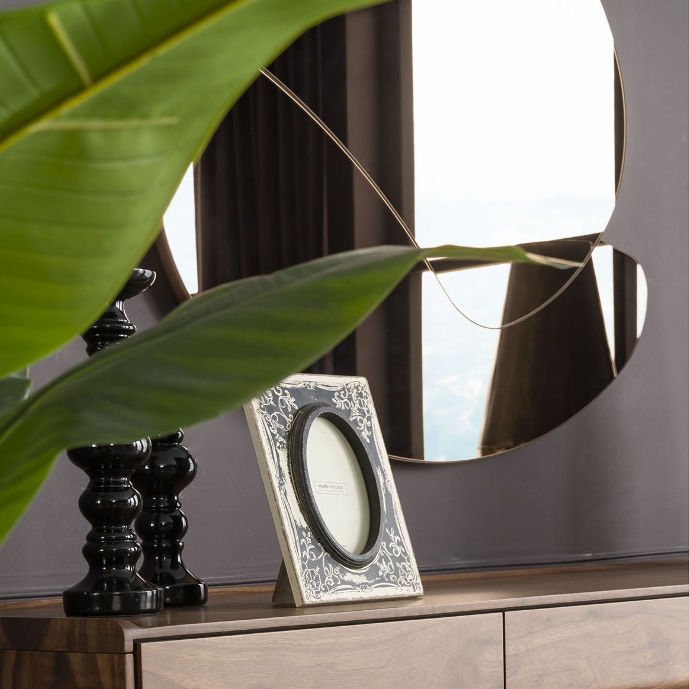 Olympos Mirror SBRN-OLSMRR -  Mirrors - ebarza Furniture UAE | Shop Modern Furniture in Abu Dhabi & Dubai - مفروشات ايبازرا في الامارات | تسوق اثاث عصري وديكورات مميزة في دبي وابوظبي