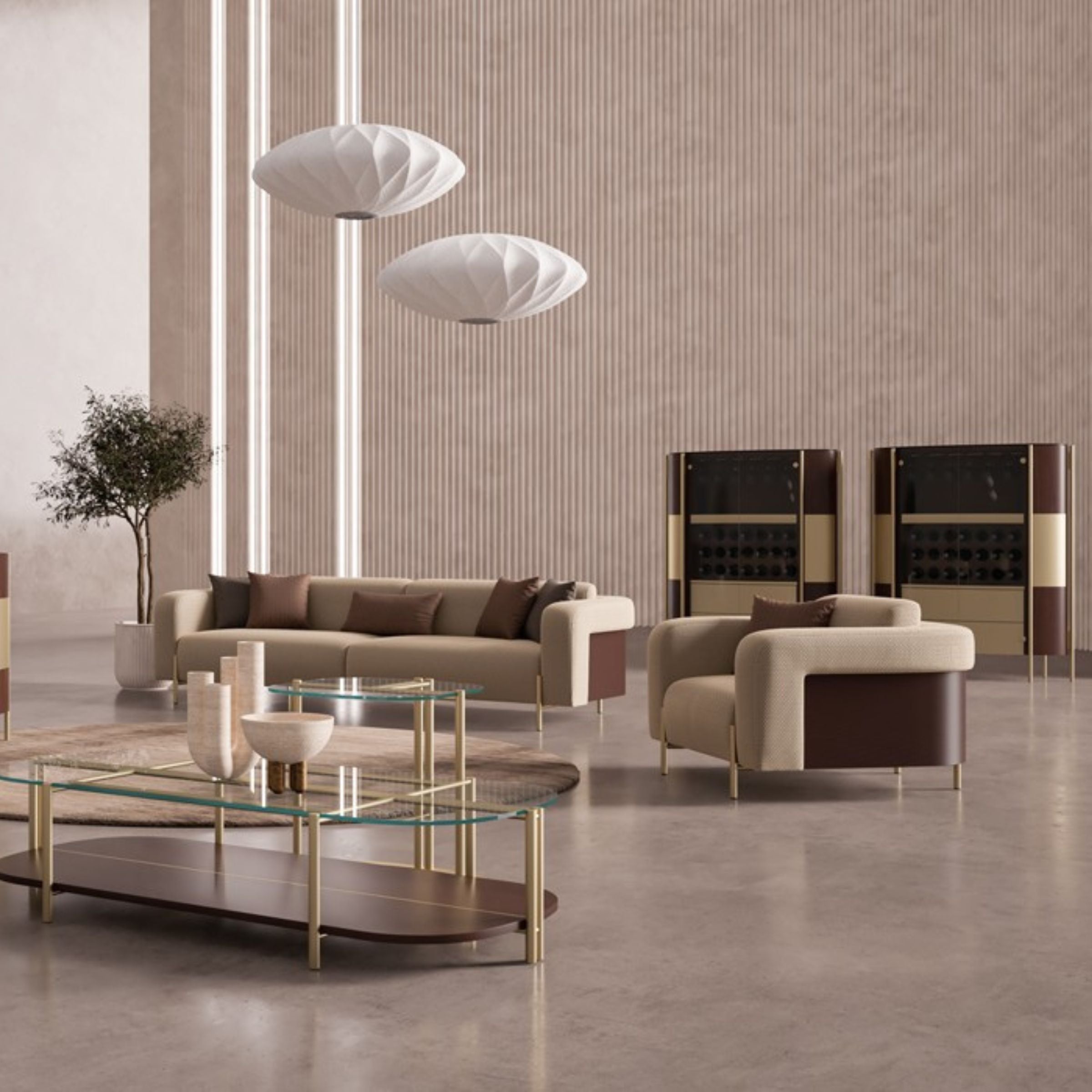 Vega  Cabinet VITVEG001 -  Shelves - ebarza Furniture UAE | Shop Modern Furniture in Abu Dhabi & Dubai - مفروشات ايبازرا في الامارات | تسوق اثاث عصري وديكورات مميزة في دبي وابوظبي