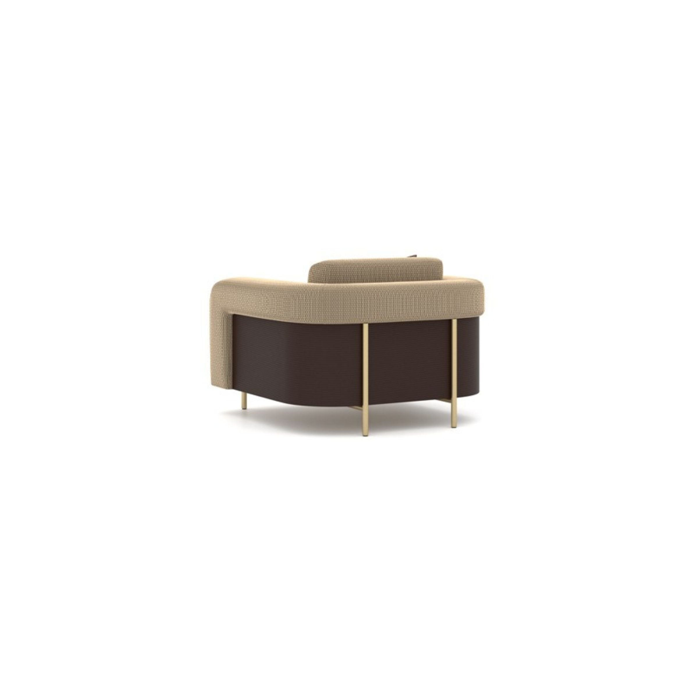 Vega Armchair BERVEG001 -  Lounge Chairs - ebarza Furniture UAE | Shop Modern Furniture in Abu Dhabi & Dubai - مفروشات ايبازرا في الامارات | تسوق اثاث عصري وديكورات مميزة في دبي وابوظبي