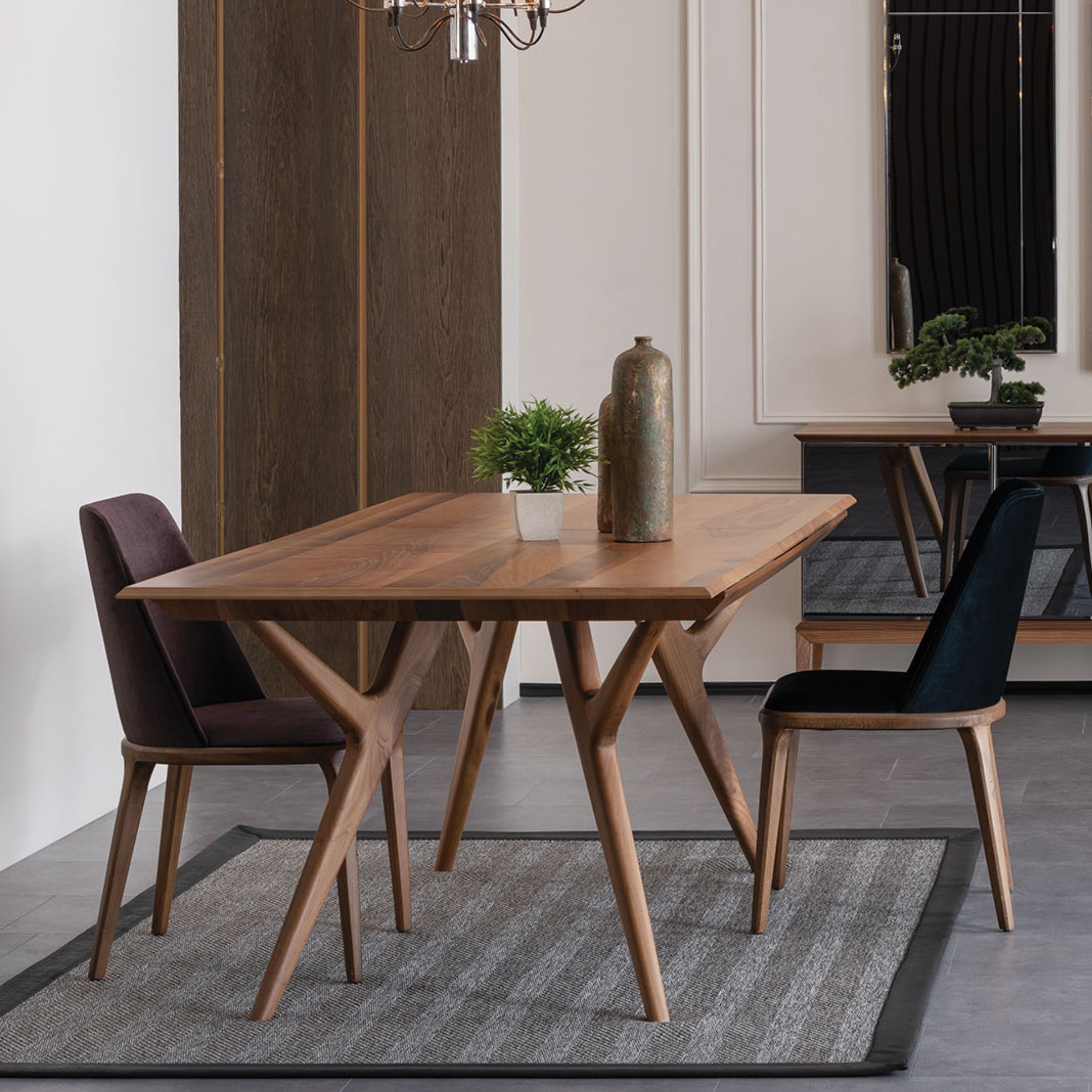 Aspendos Extendable Dining Table SBRN-ASPNDT -  Dining Tables - ebarza Furniture UAE | Shop Modern Furniture in Abu Dhabi & Dubai - مفروشات ايبازرا في الامارات | تسوق اثاث عصري وديكورات مميزة في دبي وابوظبي