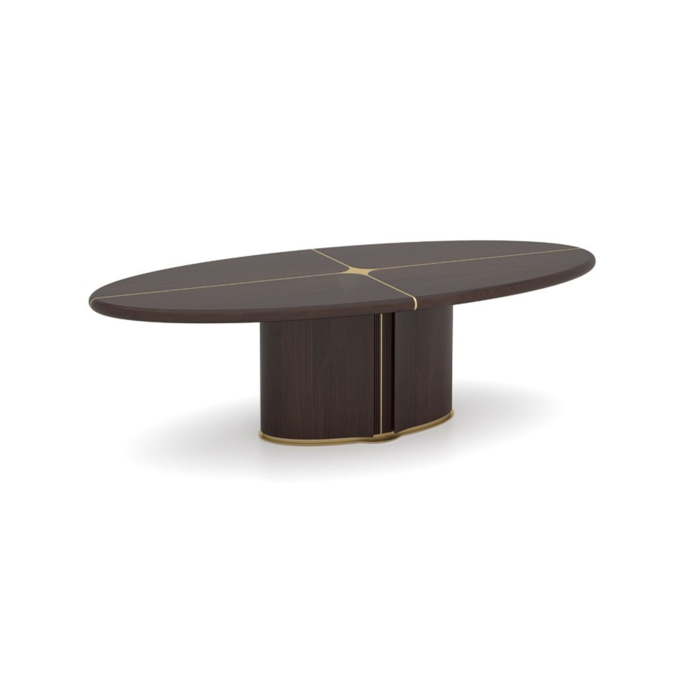 Vega Oval Dining Table 260*120 CM MASVEG001 -  Dining Tables - ebarza Furniture UAE | Shop Modern Furniture in Abu Dhabi & Dubai - مفروشات ايبازرا في الامارات | تسوق اثاث عصري وديكورات مميزة في دبي وابوظبي