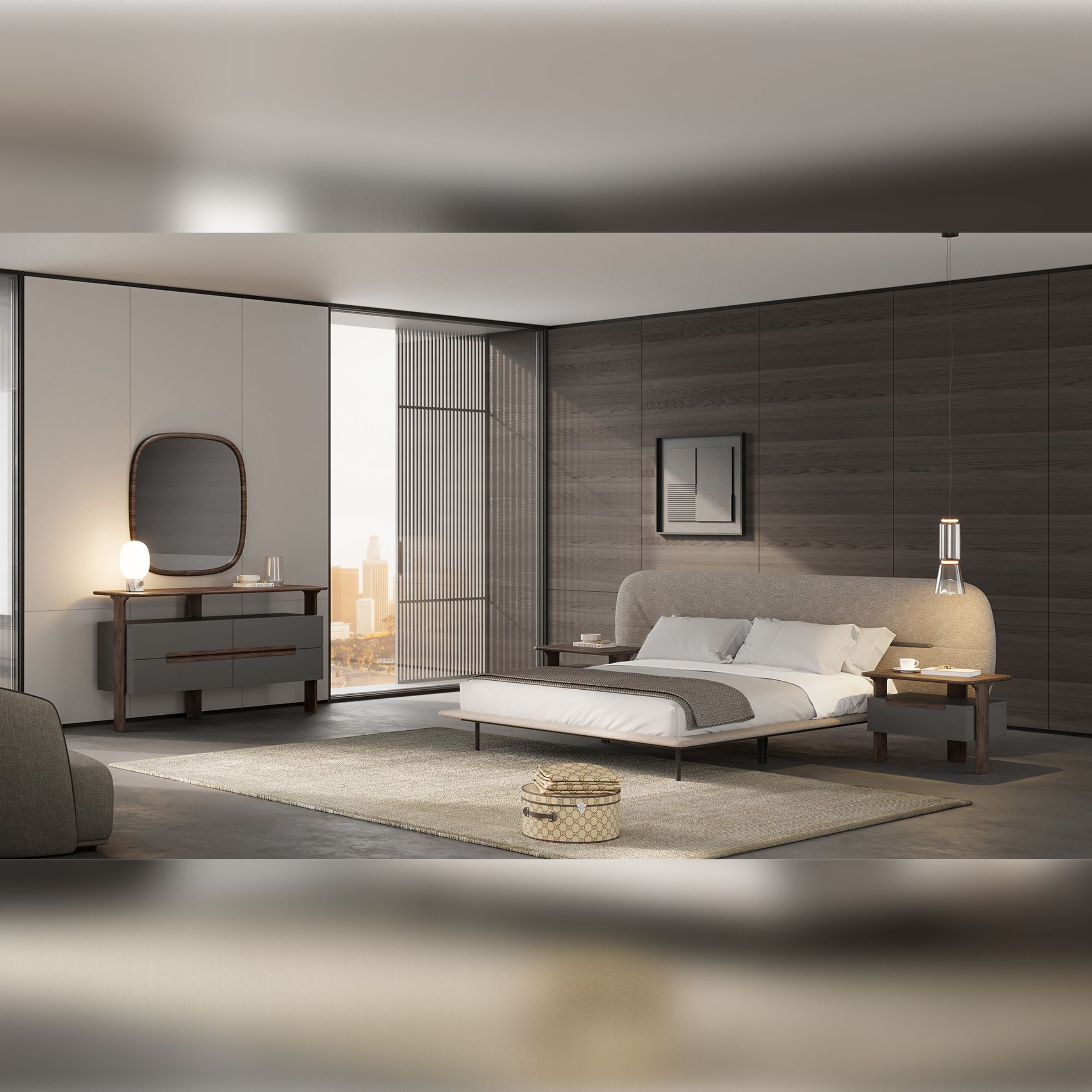 Pre-order 25 Days Delivery Lova Kingsize Bedstead 180cm YOLVA-BG -  Bedsteads - ebarza Furniture UAE | Shop Modern Furniture in Abu Dhabi & Dubai - مفروشات ايبازرا في الامارات | تسوق اثاث عصري وديكورات مميزة في دبي وابوظبي