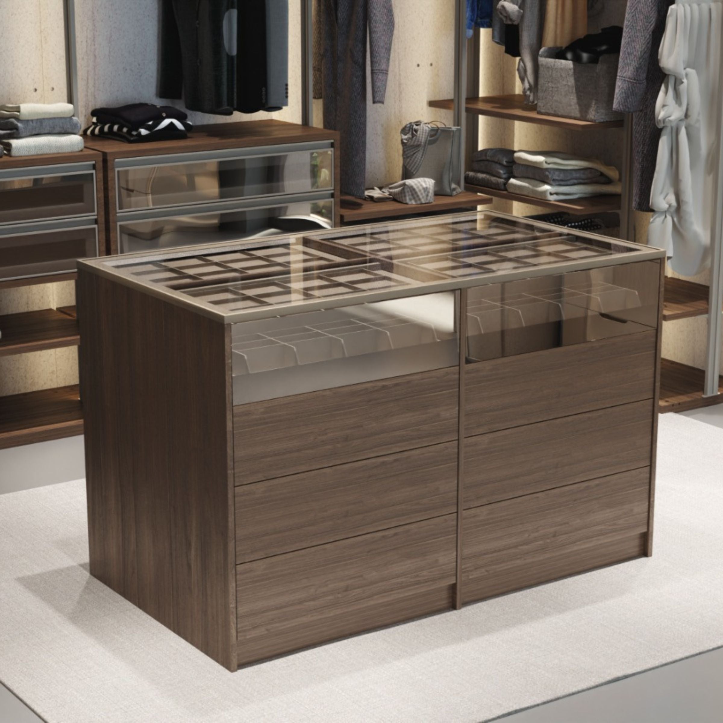 Double Dresser for Antik Wardrobe AKYL-ATKDRSR -  Cabinets - ebarza Furniture UAE | Shop Modern Furniture in Abu Dhabi & Dubai - مفروشات ايبازرا في الامارات | تسوق اثاث عصري وديكورات مميزة في دبي وابوظبي