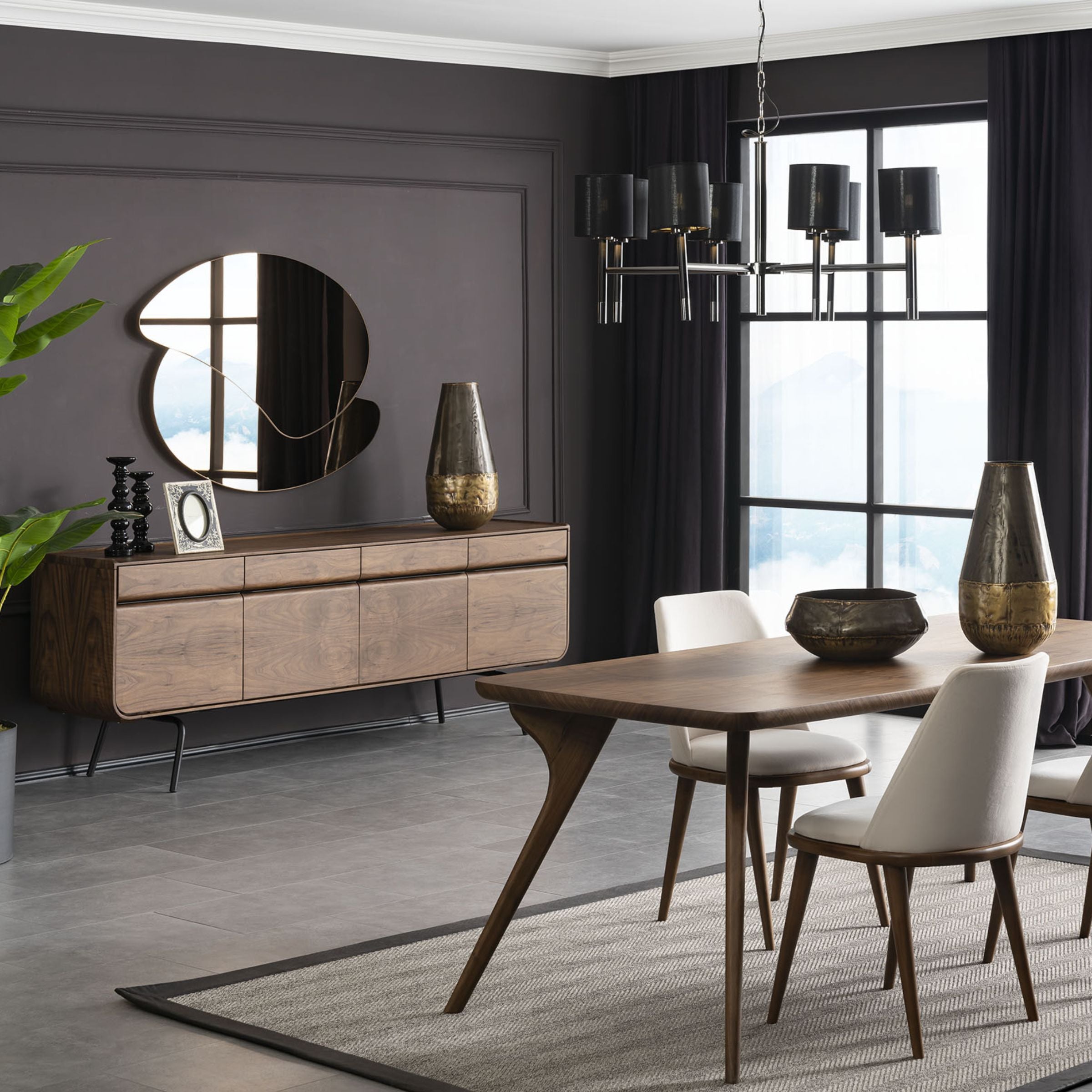 Olympos Mirror SBRN-OLSMRR -  Mirrors - ebarza Furniture UAE | Shop Modern Furniture in Abu Dhabi & Dubai - مفروشات ايبازرا في الامارات | تسوق اثاث عصري وديكورات مميزة في دبي وابوظبي