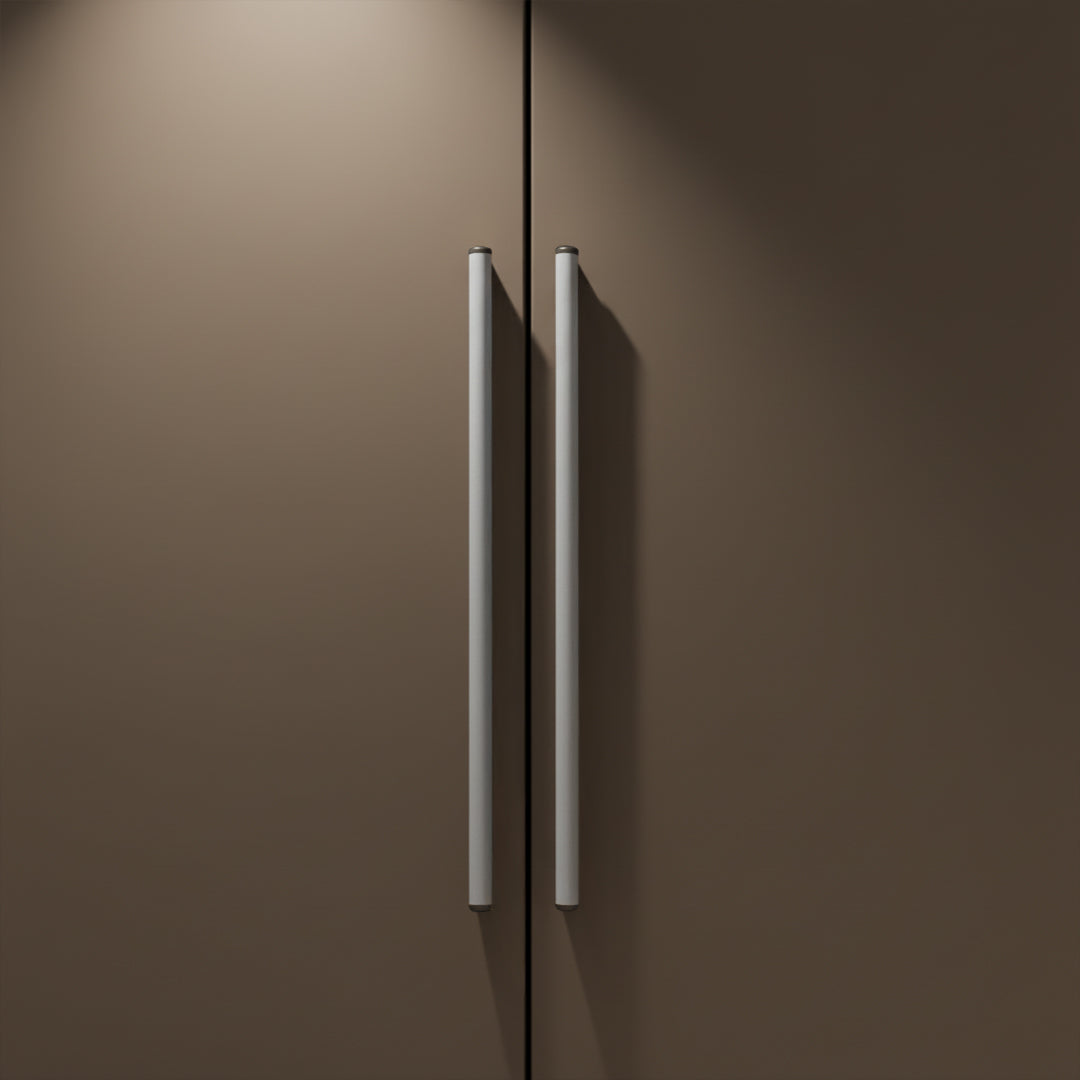 Pull Handle Grey Leather 2167-600mm/Leather