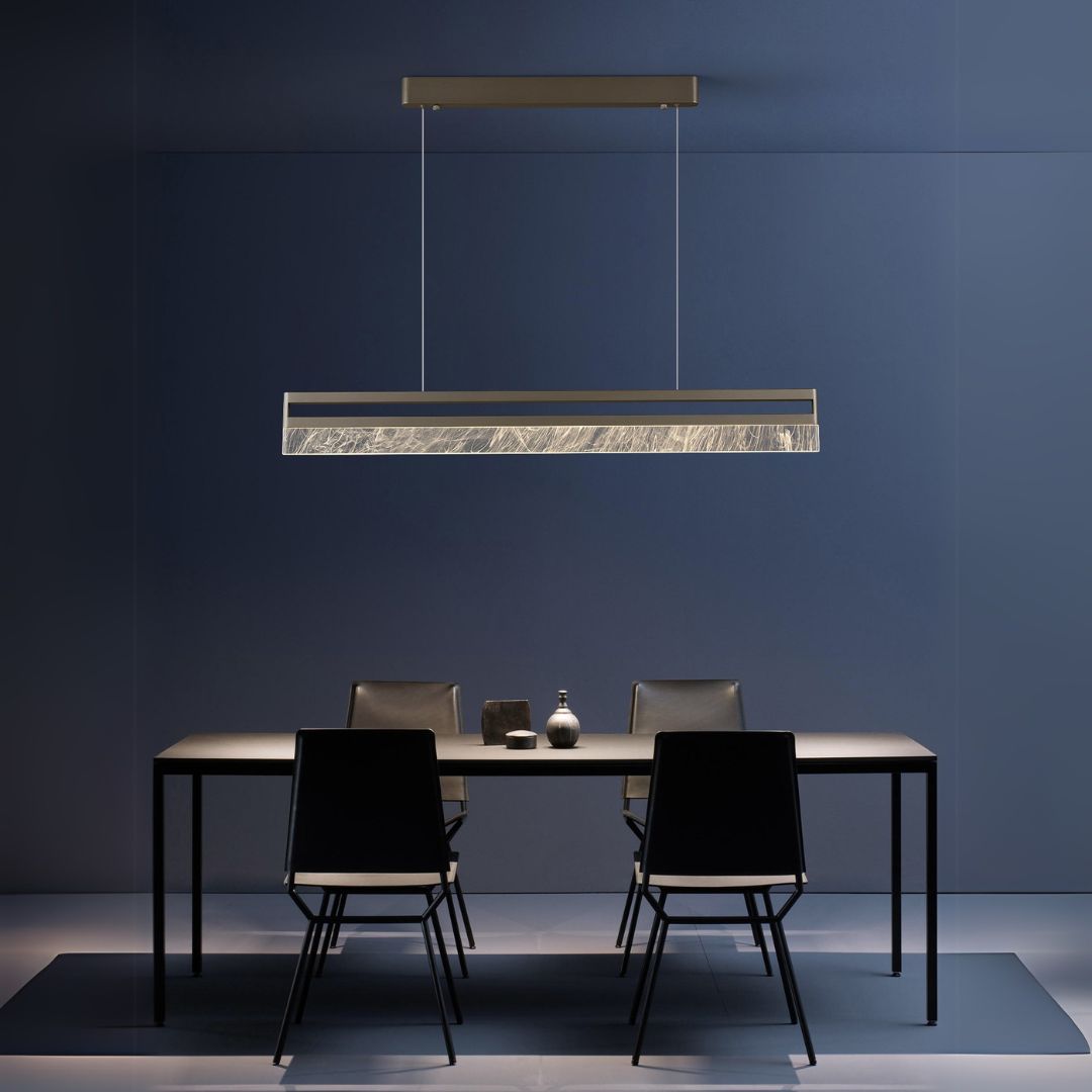 Pure Gleam Pendant Lamp MA05902PD-001-DZ-01 -  Pendant Lamps - ebarza Furniture UAE | Shop Modern Furniture in Abu Dhabi & Dubai - مفروشات ايبازرا في الامارات | تسوق اثاث عصري وديكورات مميزة في دبي وابوظبي