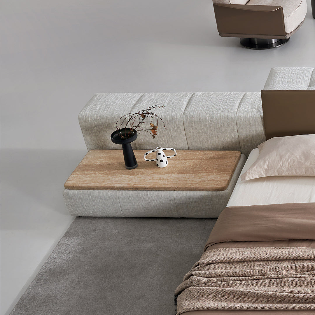 Puzzle Modular Stone Big Side Table - SF080-ST -  Sofas - ebarza Furniture UAE | Shop Modern Furniture in Abu Dhabi & Dubai - مفروشات ايبازرا في الامارات | تسوق اثاث عصري وديكورات مميزة في دبي وابوظبي