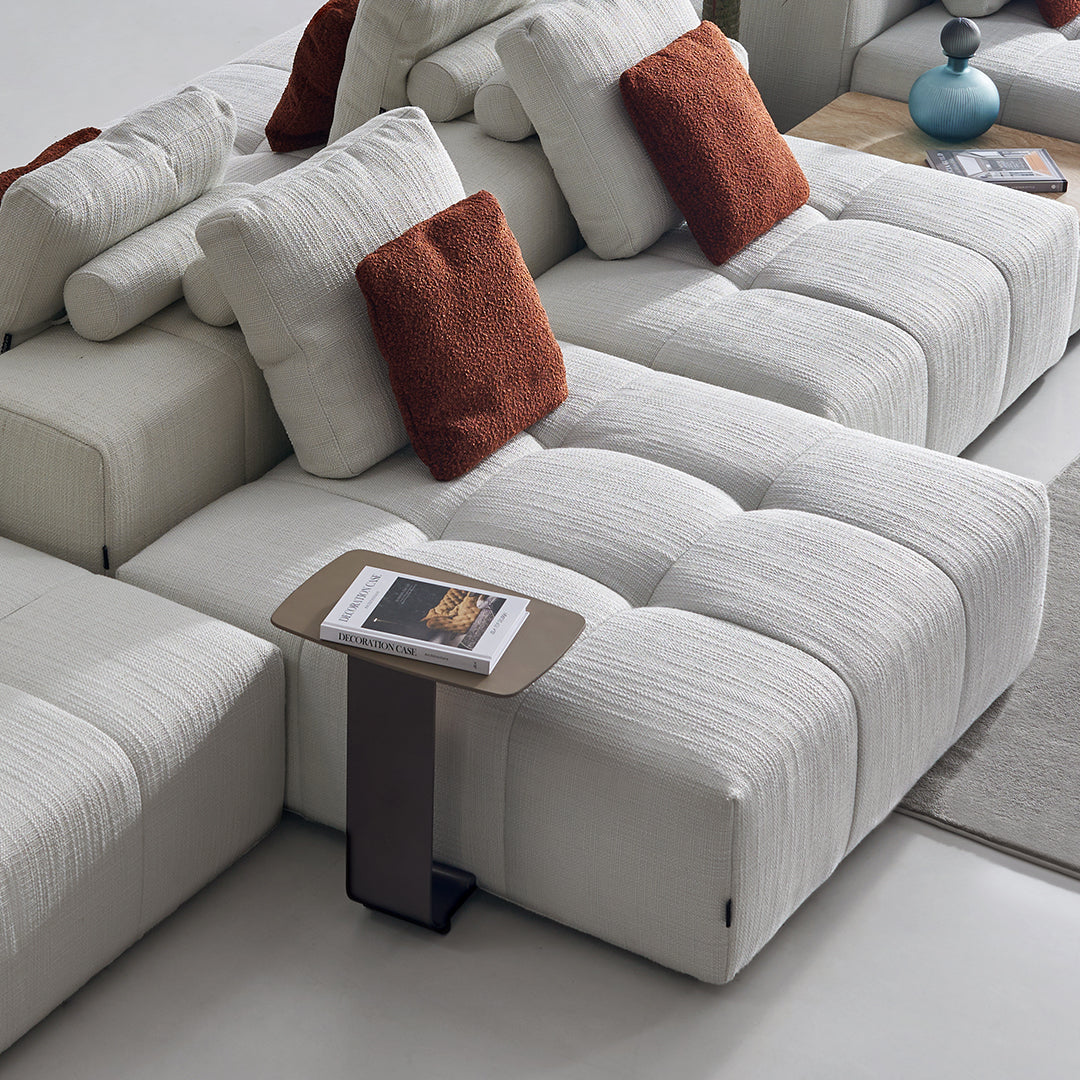 Puzzle Modular Side Table - SF080-K-Bronze -  Sofas - ebarza Furniture UAE | Shop Modern Furniture in Abu Dhabi & Dubai - مفروشات ايبازرا في الامارات | تسوق اثاث عصري وديكورات مميزة في دبي وابوظبي