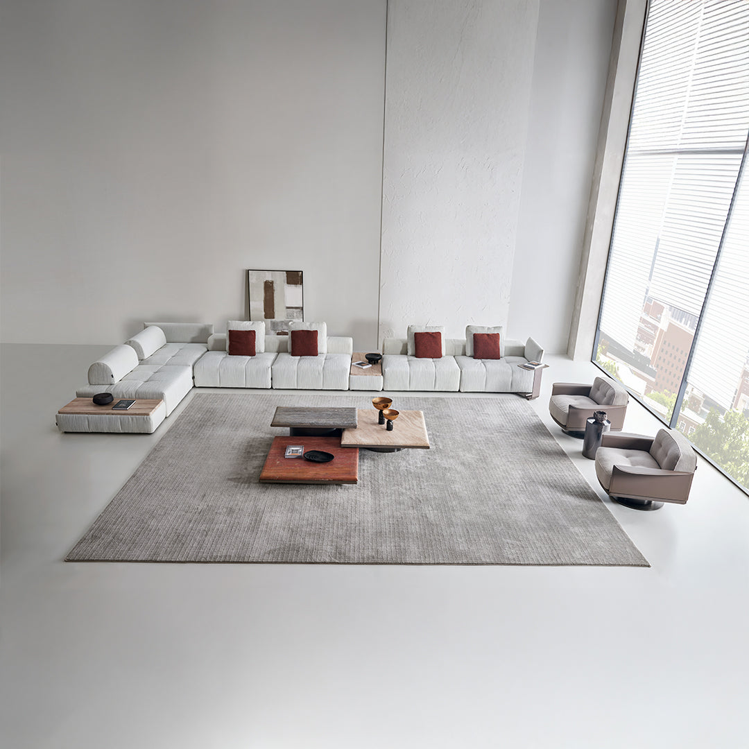 Puzzle Modular Side Table 80 cm - SF080-L -  Sofas - ebarza Furniture UAE | Shop Modern Furniture in Abu Dhabi & Dubai - مفروشات ايبازرا في الامارات | تسوق اثاث عصري وديكورات مميزة في دبي وابوظبي
