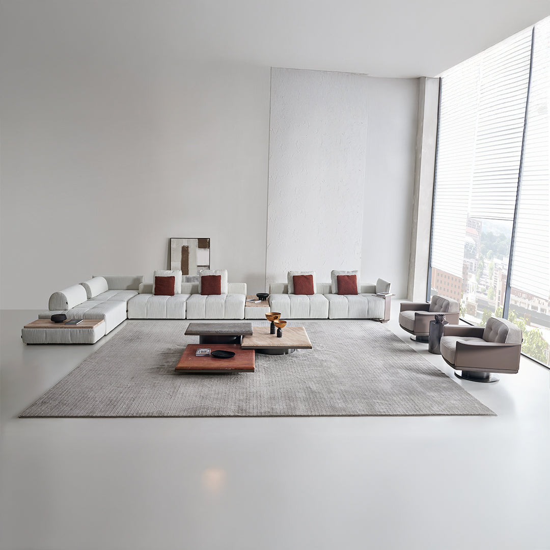 Puzzle Modular Side Table 80 cm - SF080-L -  Sofas - ebarza Furniture UAE | Shop Modern Furniture in Abu Dhabi & Dubai - مفروشات ايبازرا في الامارات | تسوق اثاث عصري وديكورات مميزة في دبي وابوظبي