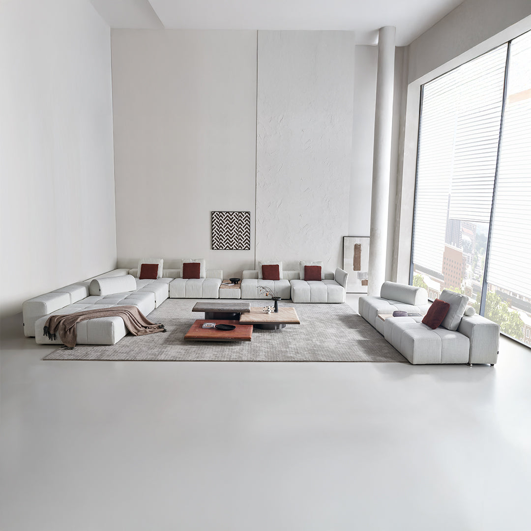 Puzzle Modular Side Table 80 cm - SF080-L -  Sofas - ebarza Furniture UAE | Shop Modern Furniture in Abu Dhabi & Dubai - مفروشات ايبازرا في الامارات | تسوق اثاث عصري وديكورات مميزة في دبي وابوظبي