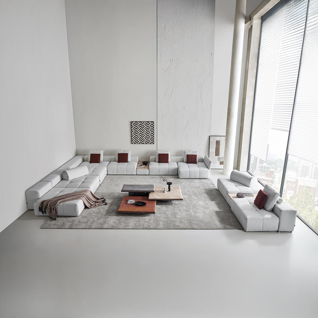 Puzzle Modular Side Table 80 cm - SF080-L -  Sofas - ebarza Furniture UAE | Shop Modern Furniture in Abu Dhabi & Dubai - مفروشات ايبازرا في الامارات | تسوق اثاث عصري وديكورات مميزة في دبي وابوظبي