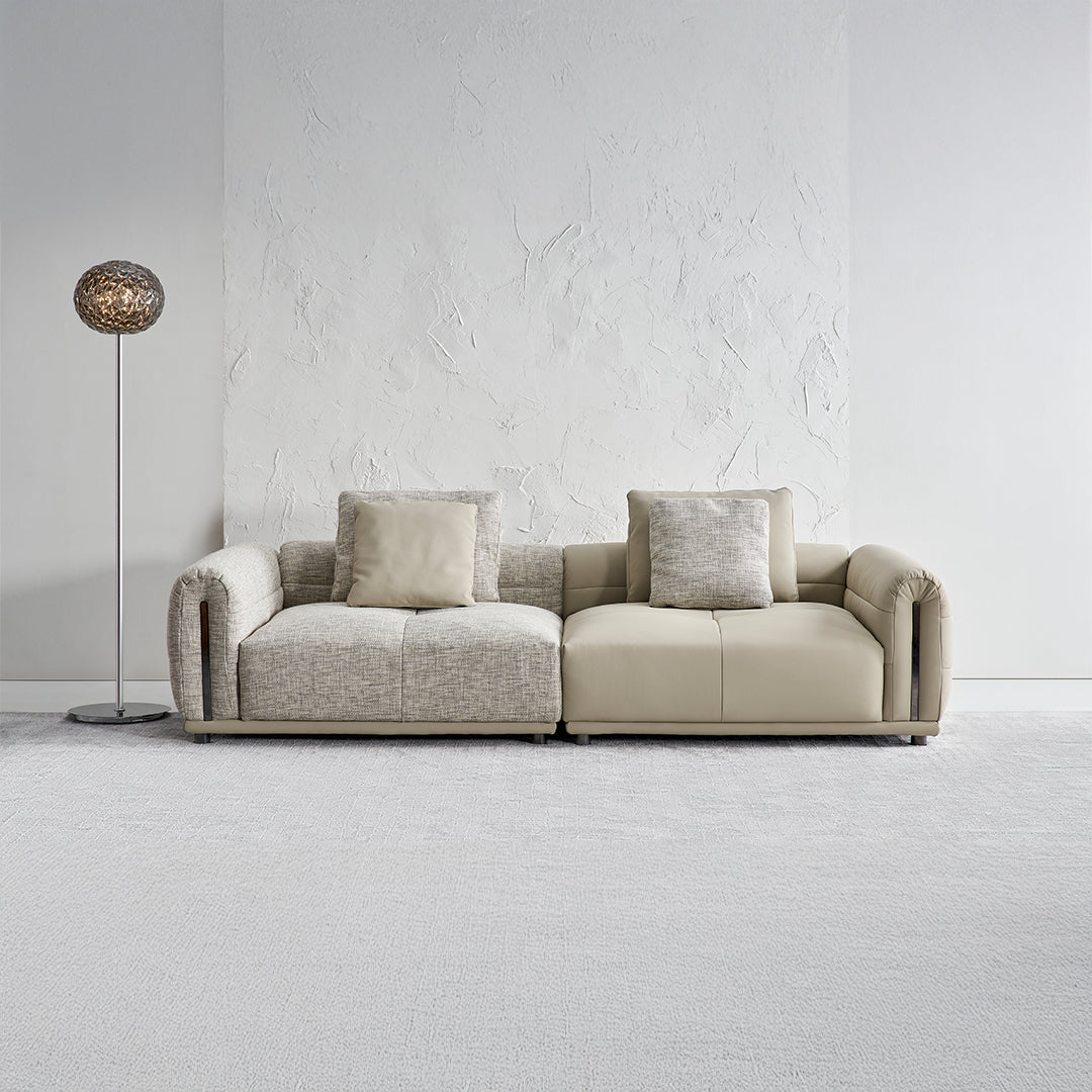 Quadro Single Seater Modular Sofa With RIGHT Armrest A-SF093 -  Sofas - ebarza Furniture UAE | Shop Modern Furniture in Abu Dhabi & Dubai - مفروشات ايبازرا في الامارات | تسوق اثاث عصري وديكورات مميزة في دبي وابوظبي