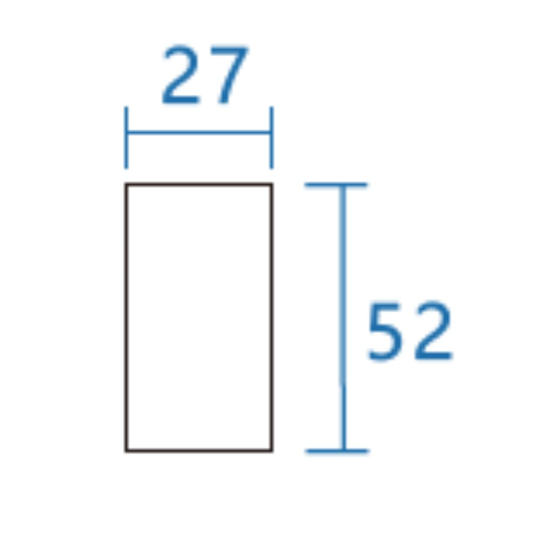 Recessed Connector/Cap YND-642-DT -  Smart Track Lighting - ebarza Furniture UAE | Shop Modern Furniture in Abu Dhabi & Dubai - مفروشات ايبازرا في الامارات | تسوق اثاث عصري وديكورات مميزة في دبي وابوظبي