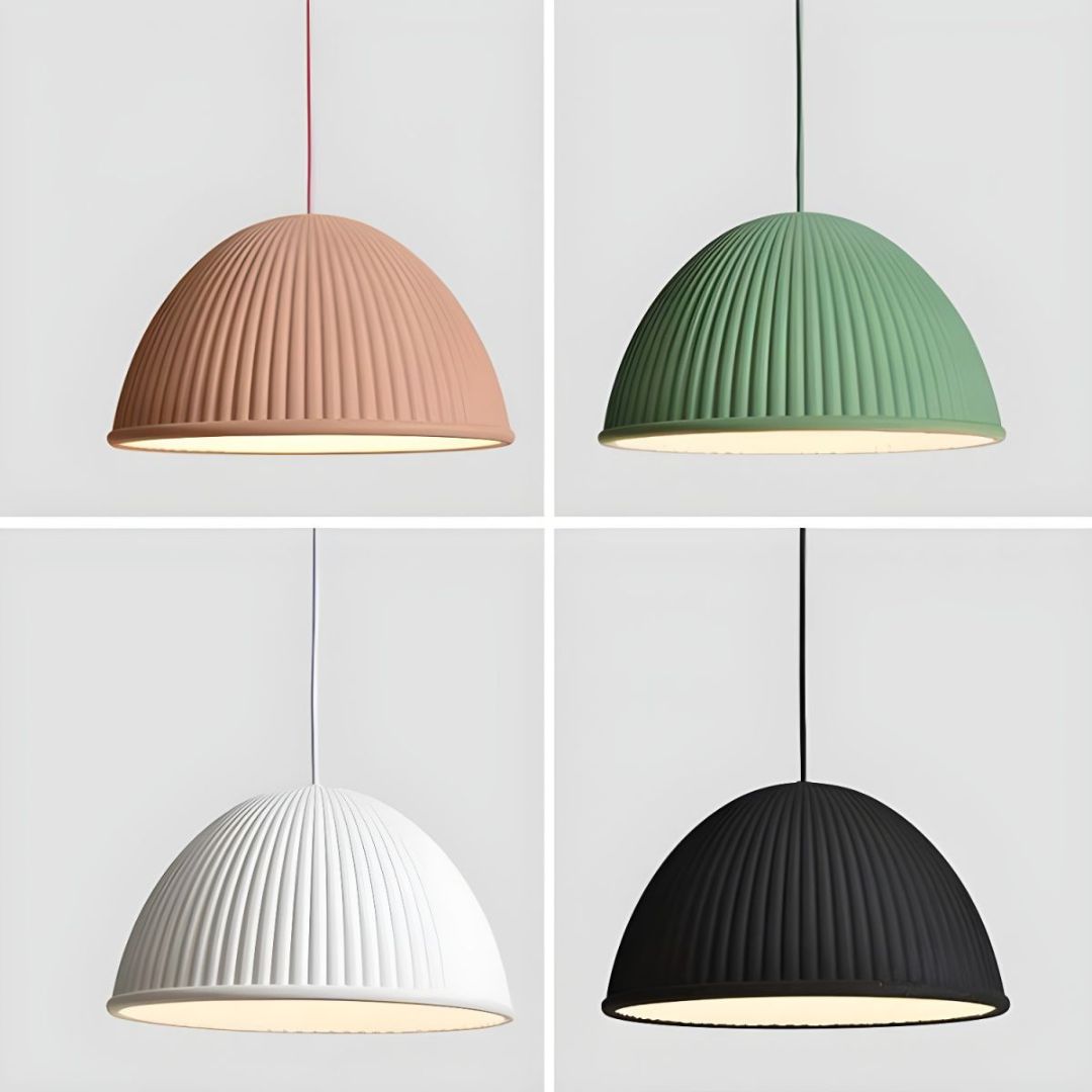 Resin Pendant Light HTD-YD4045 -  Pendant Lamps - ebarza Furniture UAE | Shop Modern Furniture in Abu Dhabi & Dubai - مفروشات ايبازرا في الامارات | تسوق اثاث عصري وديكورات مميزة في دبي وابوظبي
