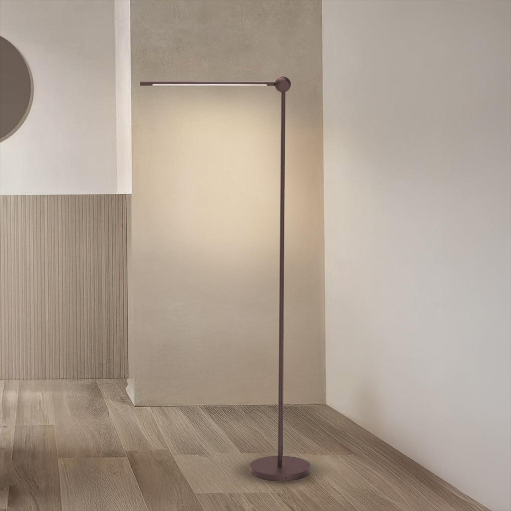 Black Stick Floor Lamp LWT706 -  Floor Lamps - ebarza Furniture UAE | Shop Modern Furniture in Abu Dhabi & Dubai - مفروشات ايبازرا في الامارات | تسوق اثاث عصري وديكورات مميزة في دبي وابوظبي